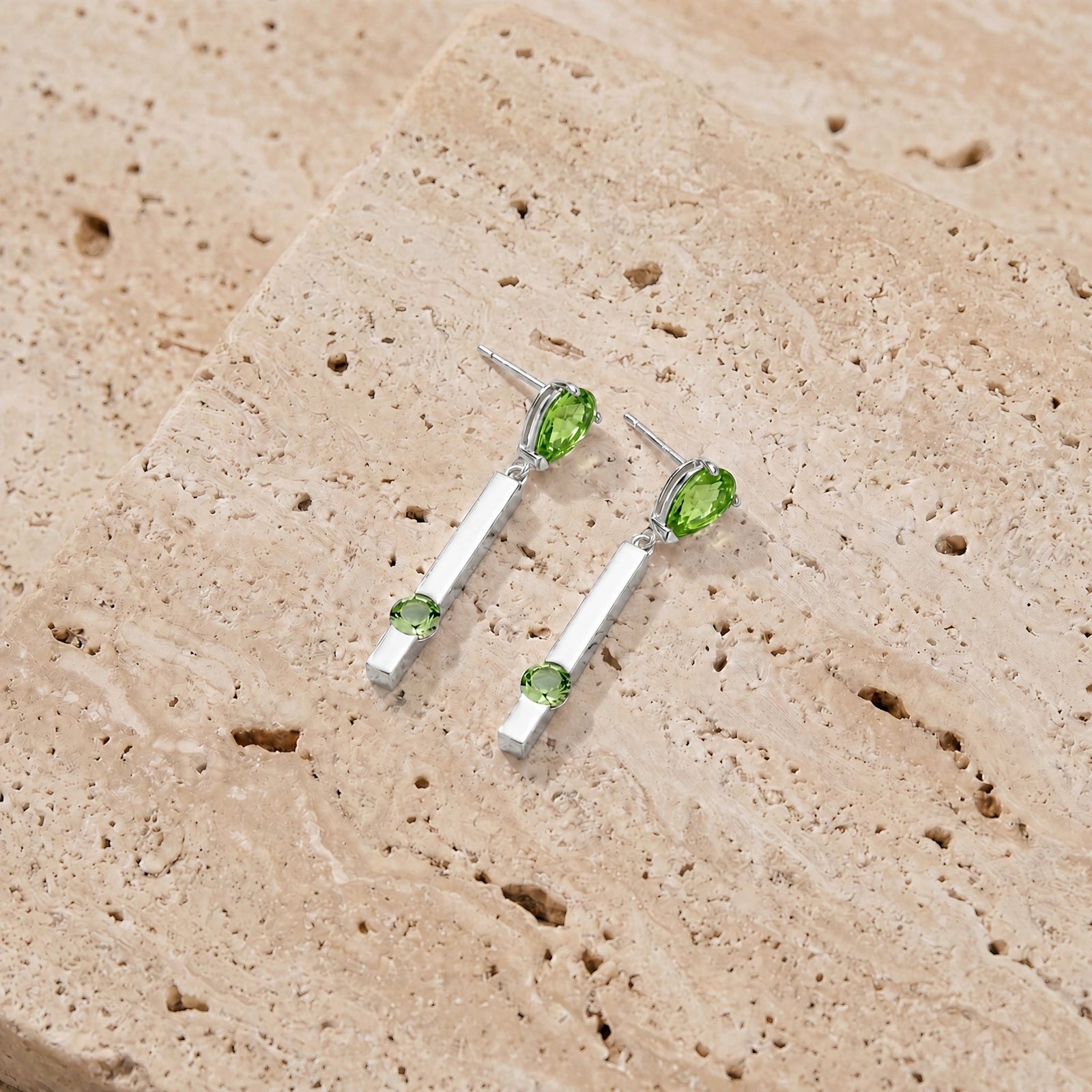 White Gold Peridot — Mariagertrude