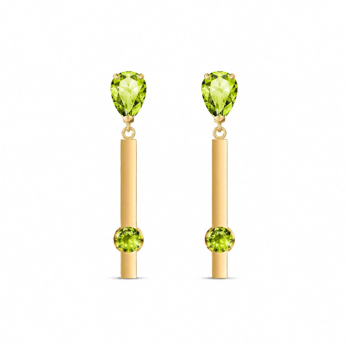 Yellow Gold Peridot — Mariagertrude
