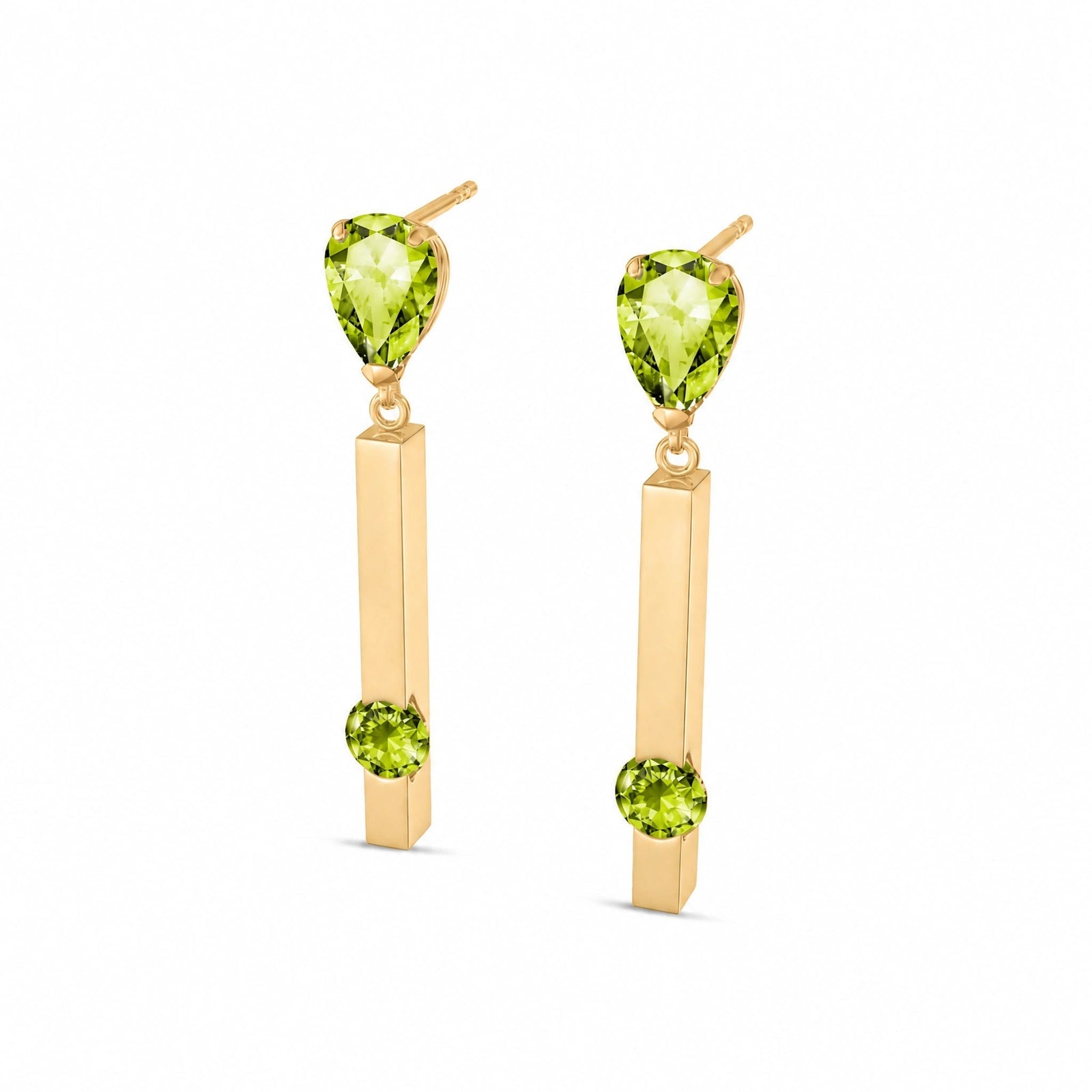 Yellow Gold Peridot — Mariagertrude