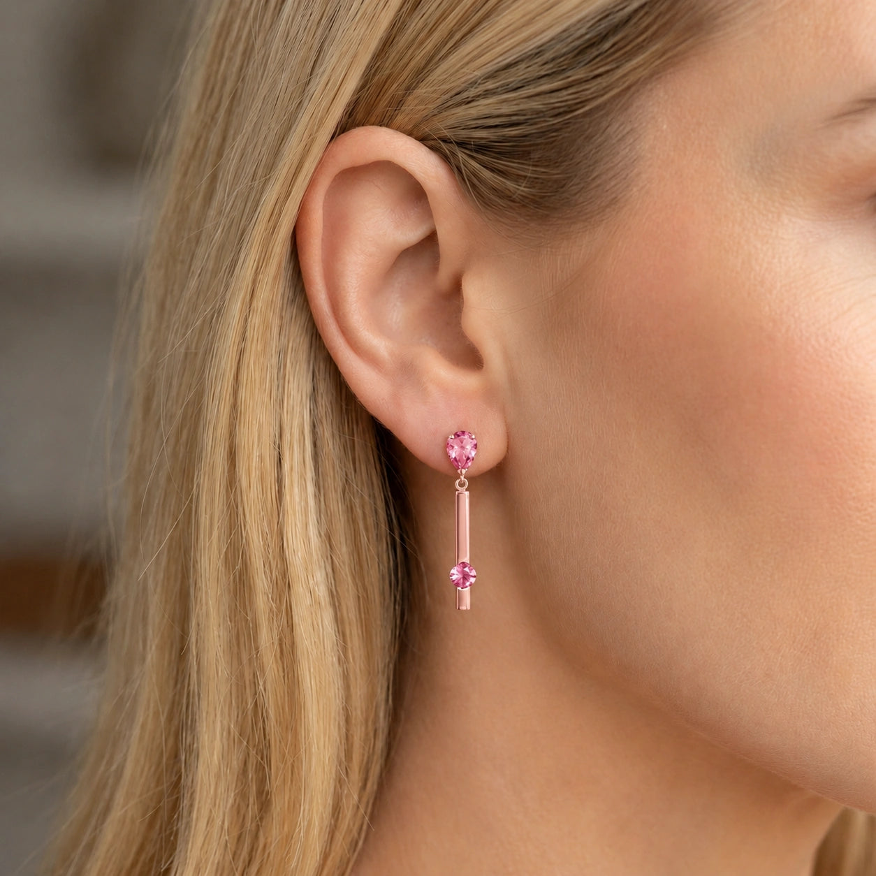 Rose Gold Pink Topaz — Mariagertrude