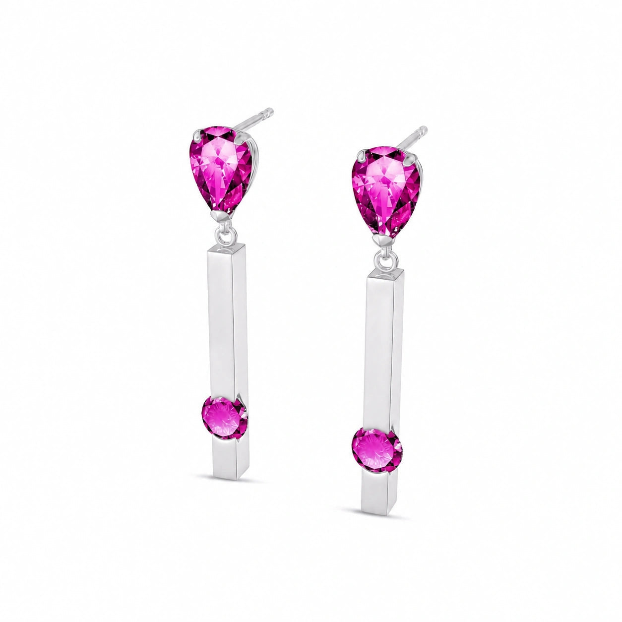 White Gold Pink Topaz — Mariagertrude