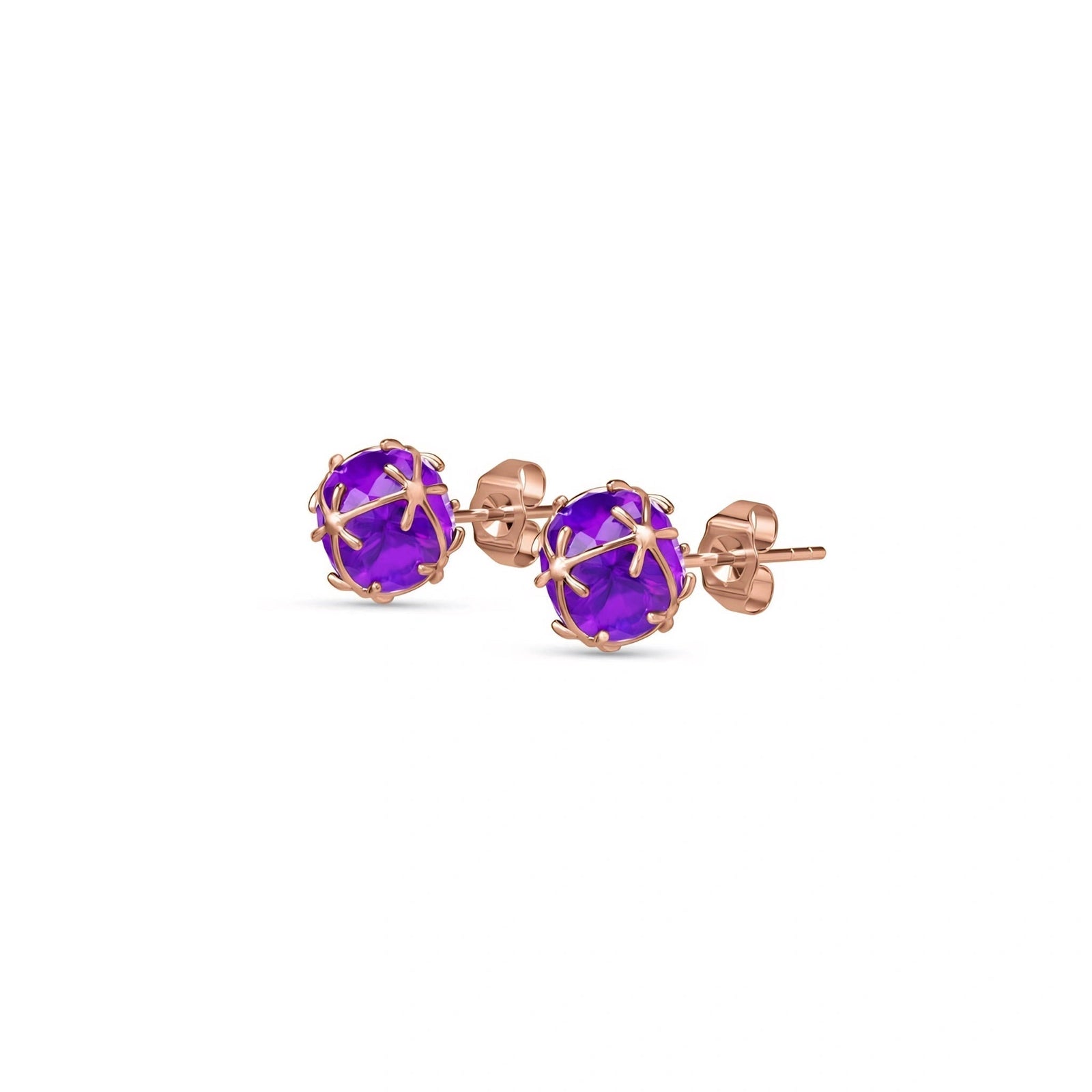 Rose Gold Amethyst — Mariagiacinta