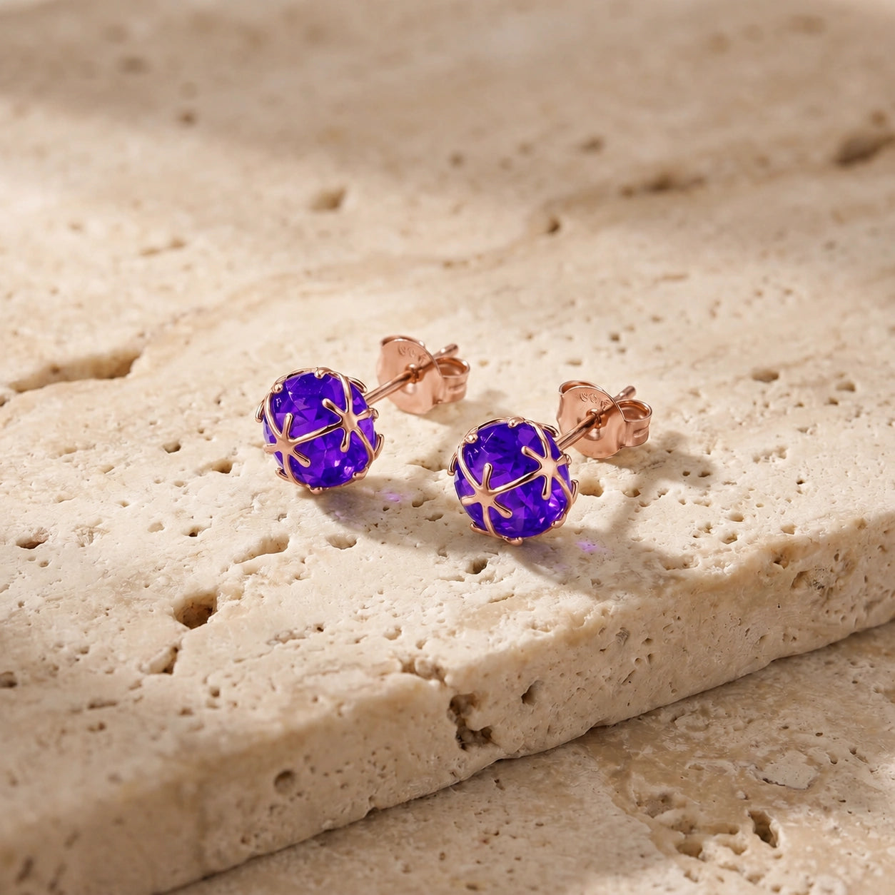 Rose Gold Amethyst — Mariagiacinta