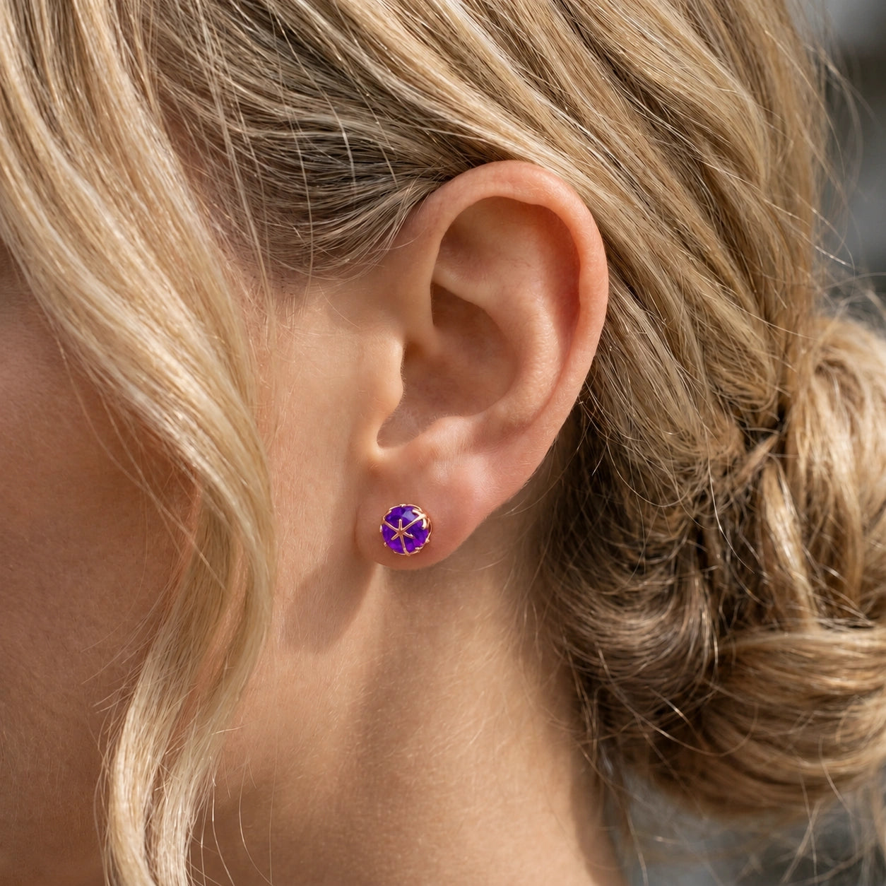 Rose Gold Amethyst — Mariagiacinta
