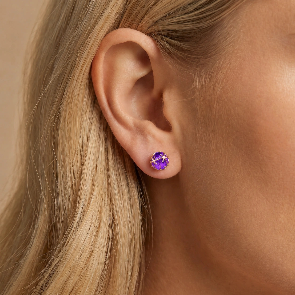 Rose Gold Amethyst — Mariagiacinta