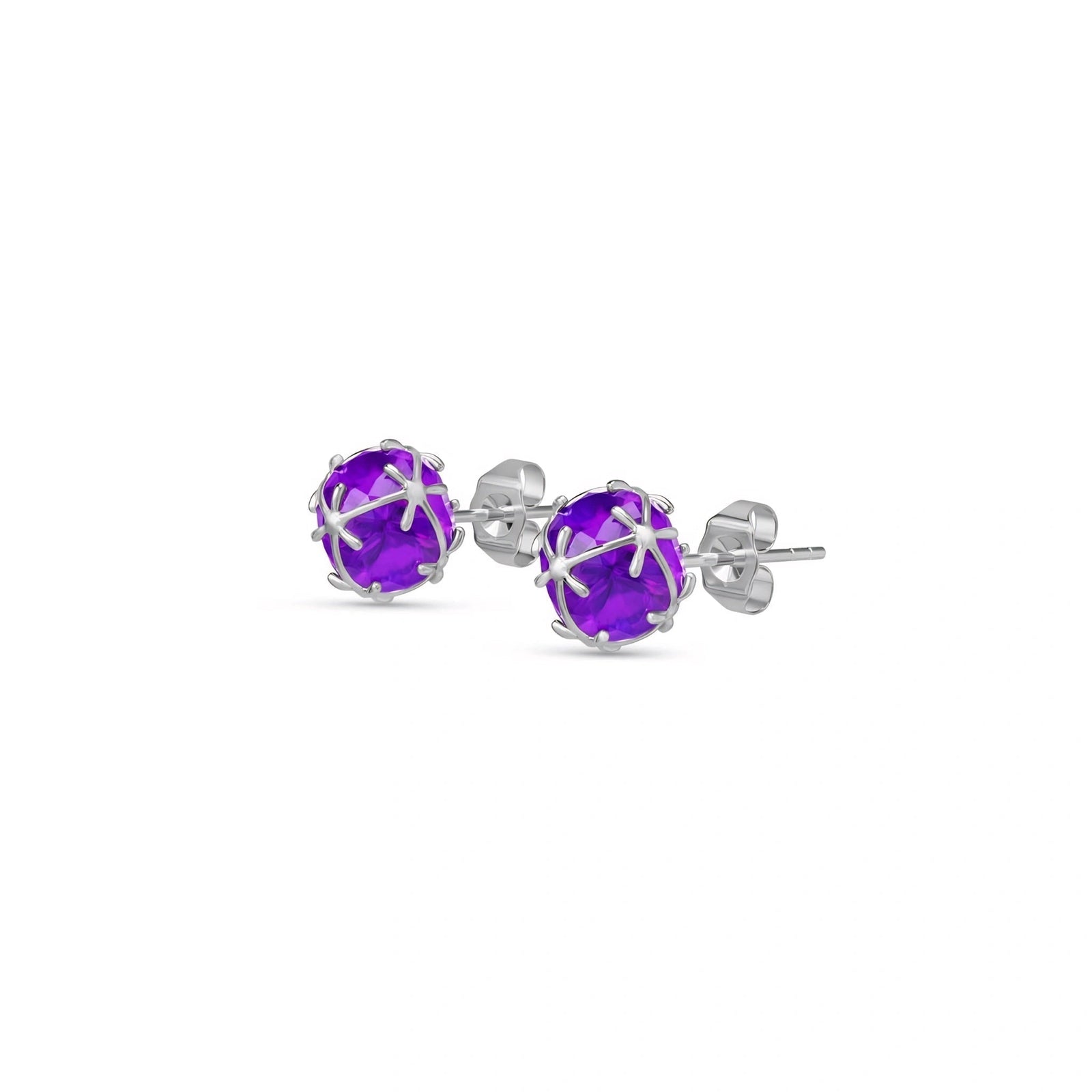 White Gold Amethyst — Mariagiacinta