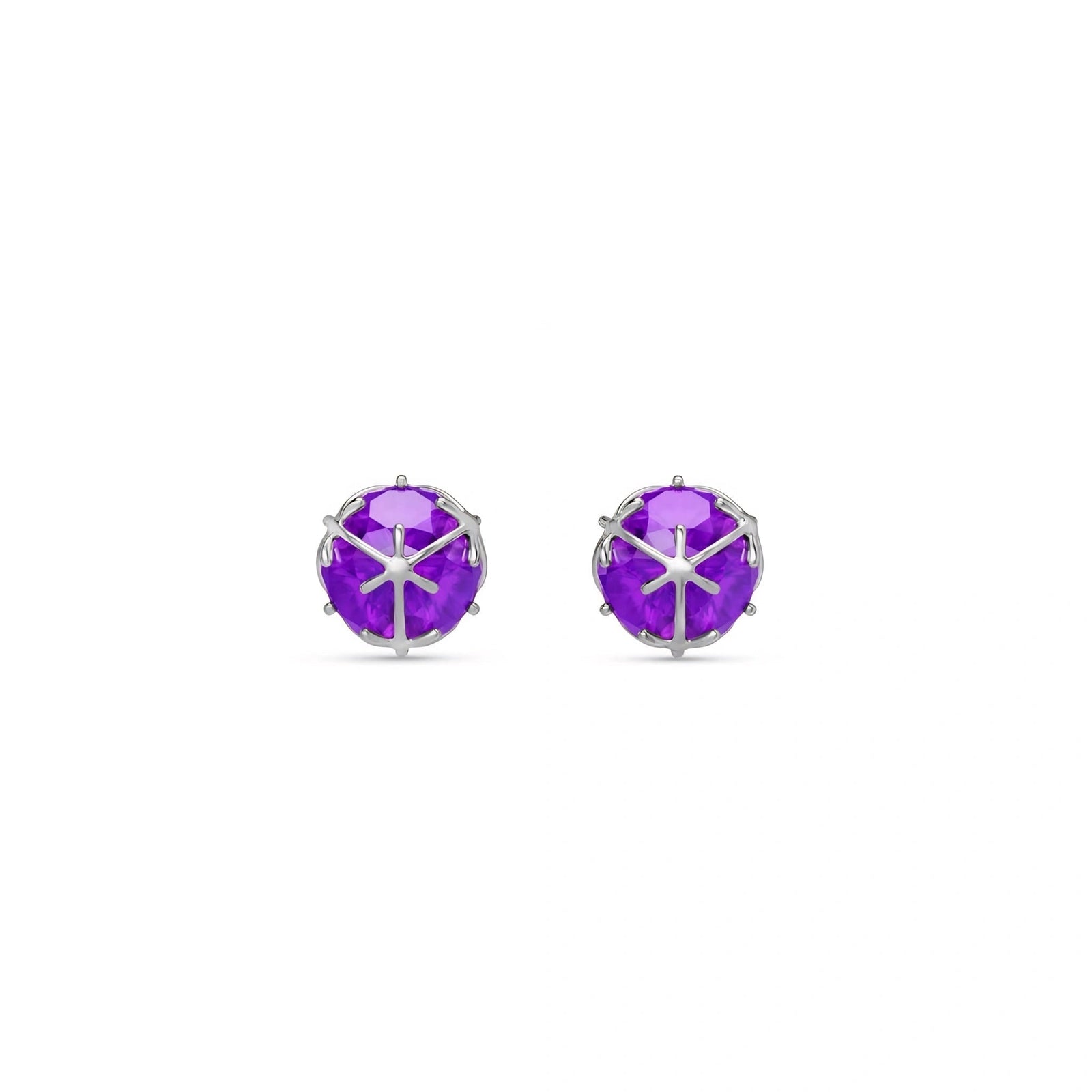 White Gold Amethyst — Mariagiacinta