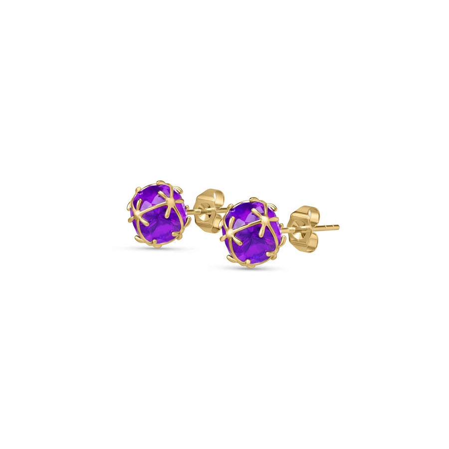 Yellow Gold Amethyst — Mariagiacinta