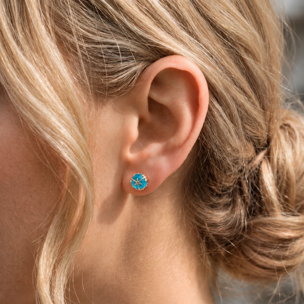 Rose Gold Blue Topaz — Mariagiacinta
