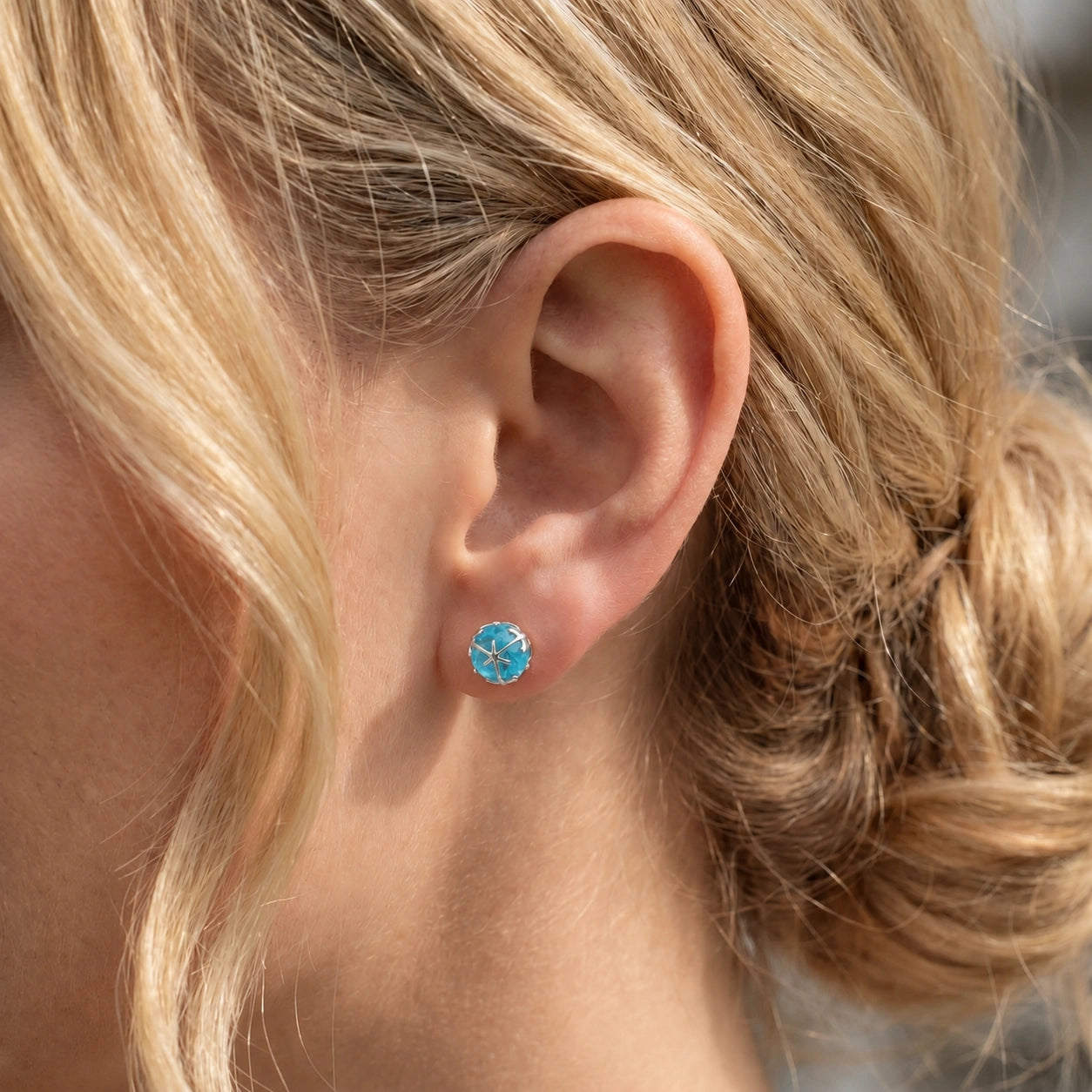 White Gold Blue Topaz — Mariagiacinta