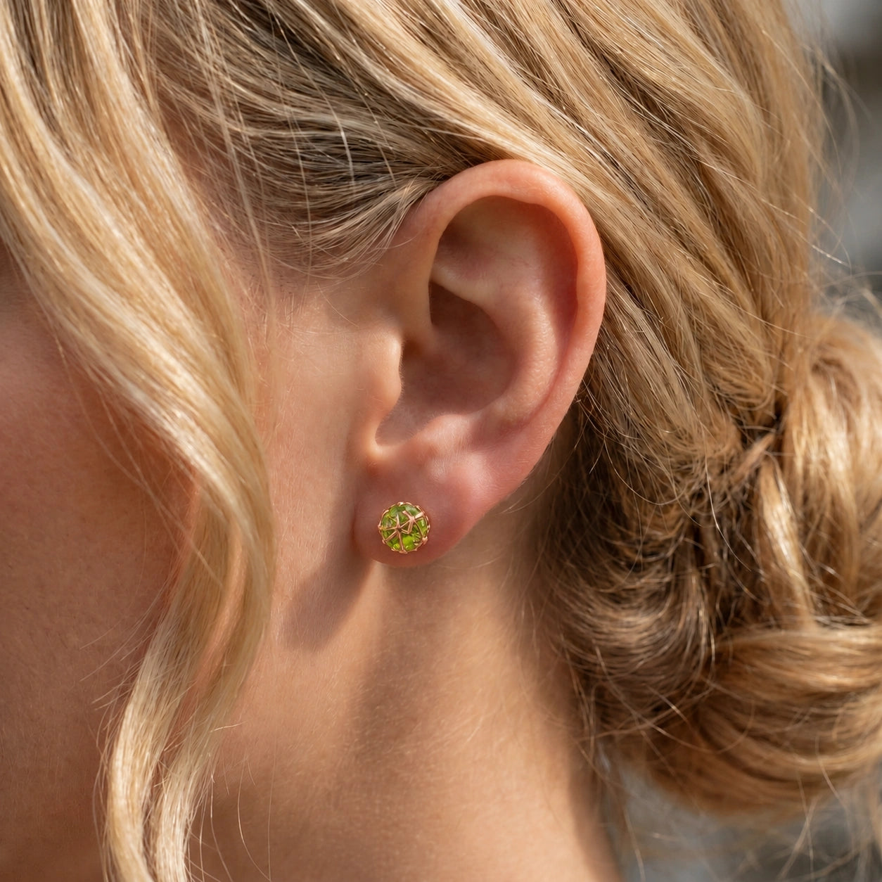 Rose Gold Peridot — Mariagiacinta