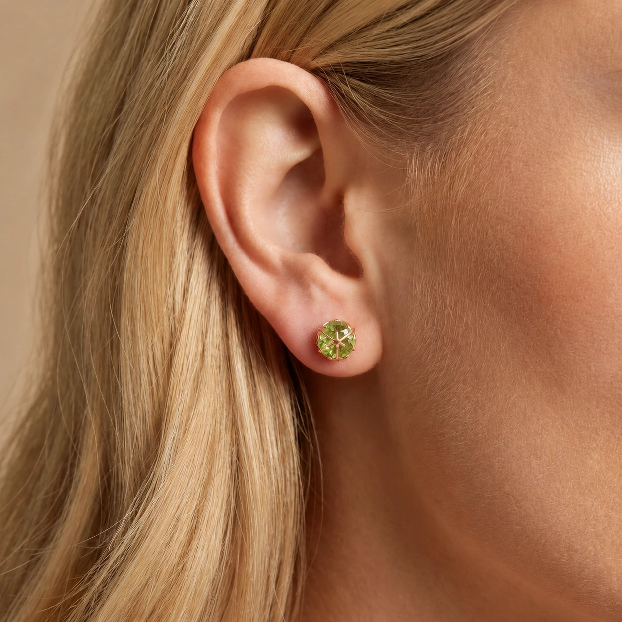 Rose Gold Peridot — Mariagiacinta