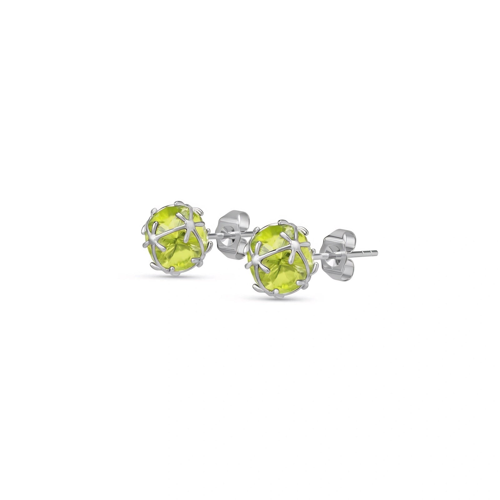 White Gold Peridot — Mariagiacinta