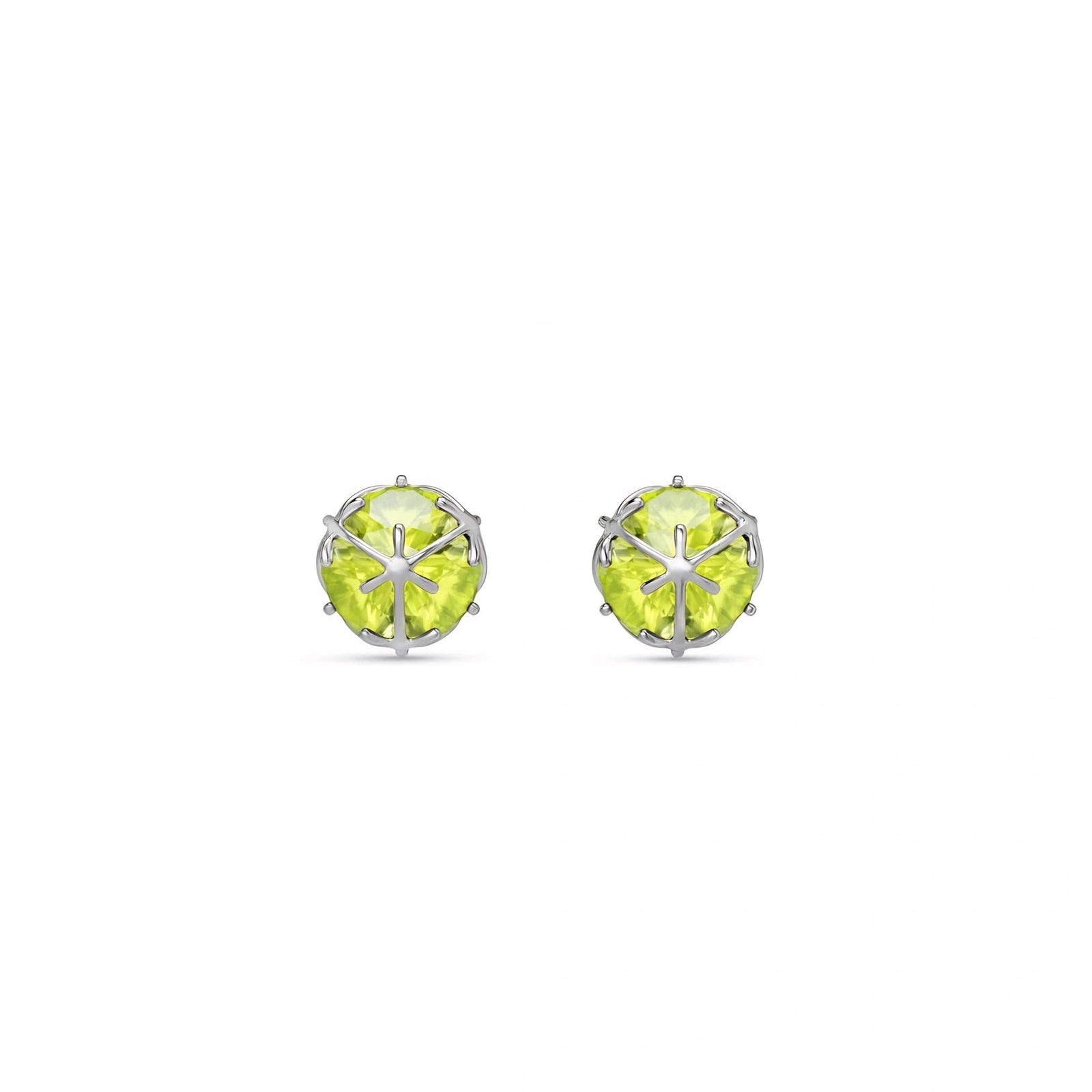 White Gold Peridot — Mariagiacinta