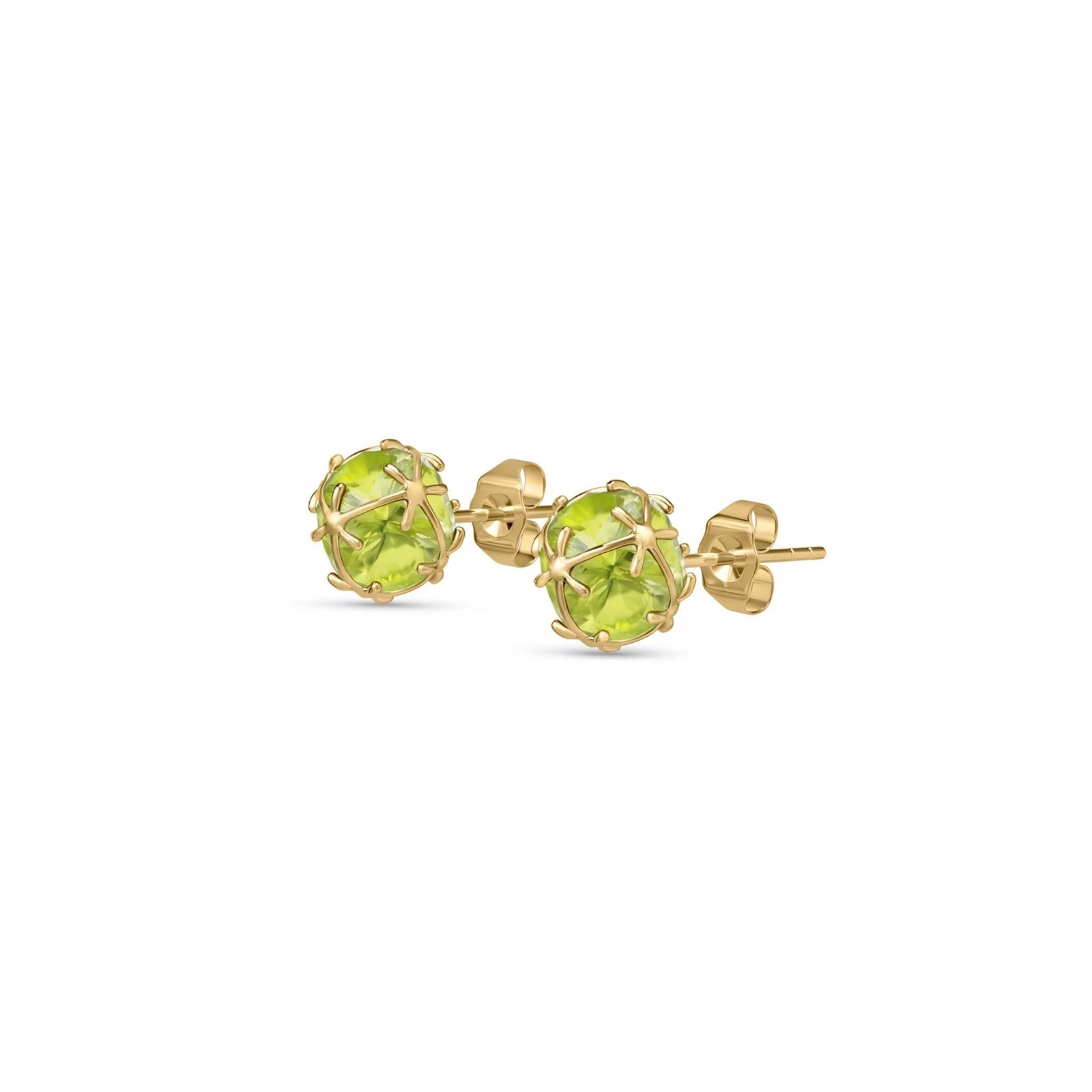 Yellow Gold Peridot — Mariagiacinta