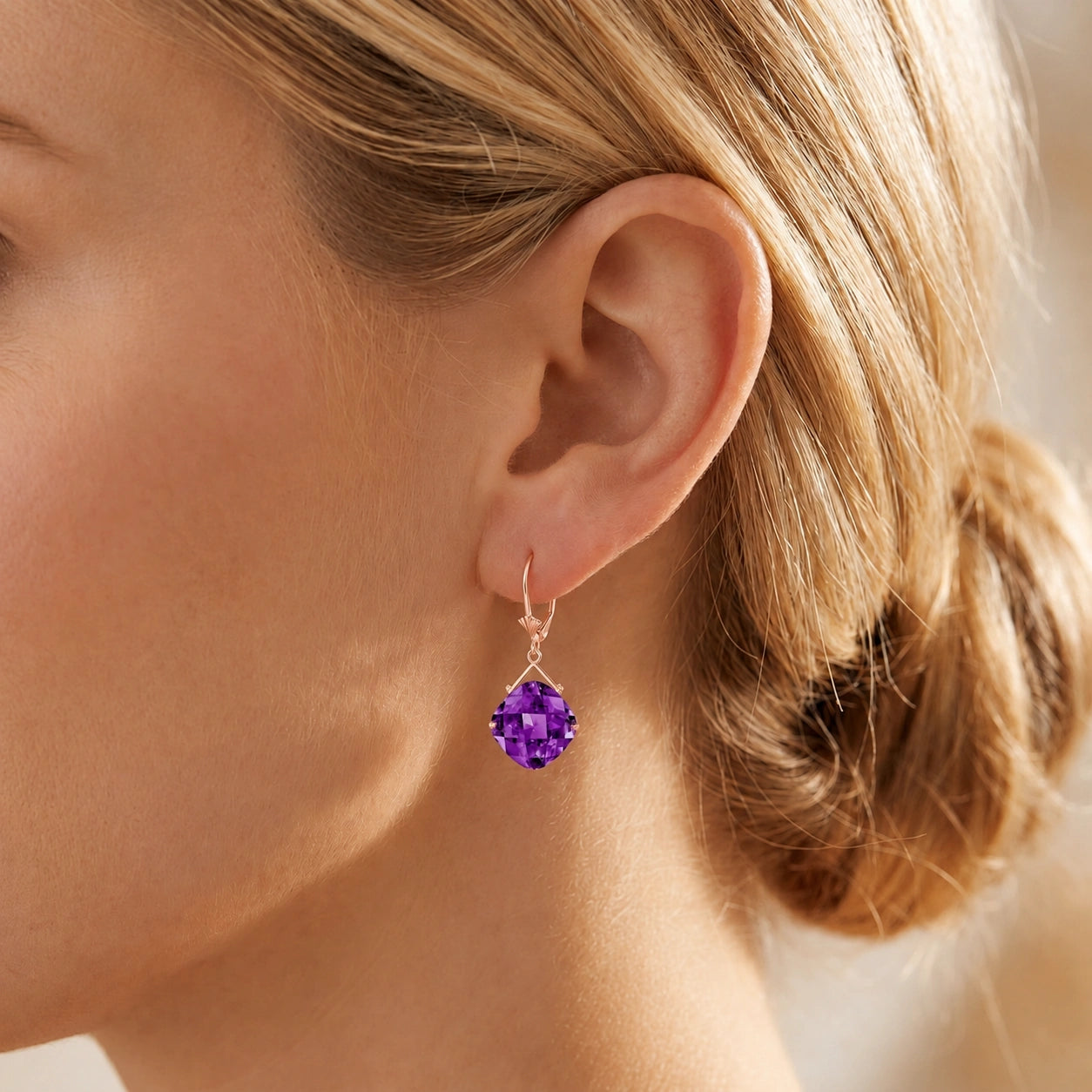 Rose Gold Amethyst — Mariagiada