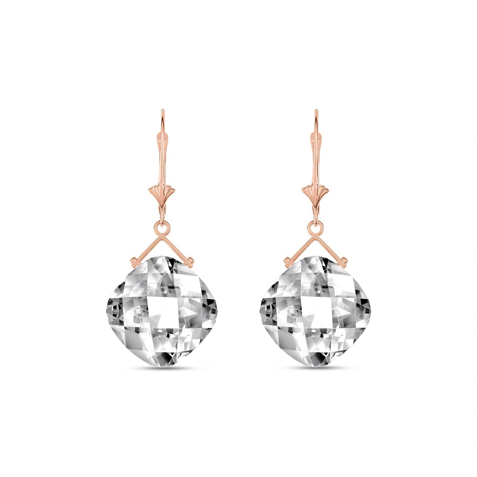 Rose Gold Blue Topaz — Mariagiada