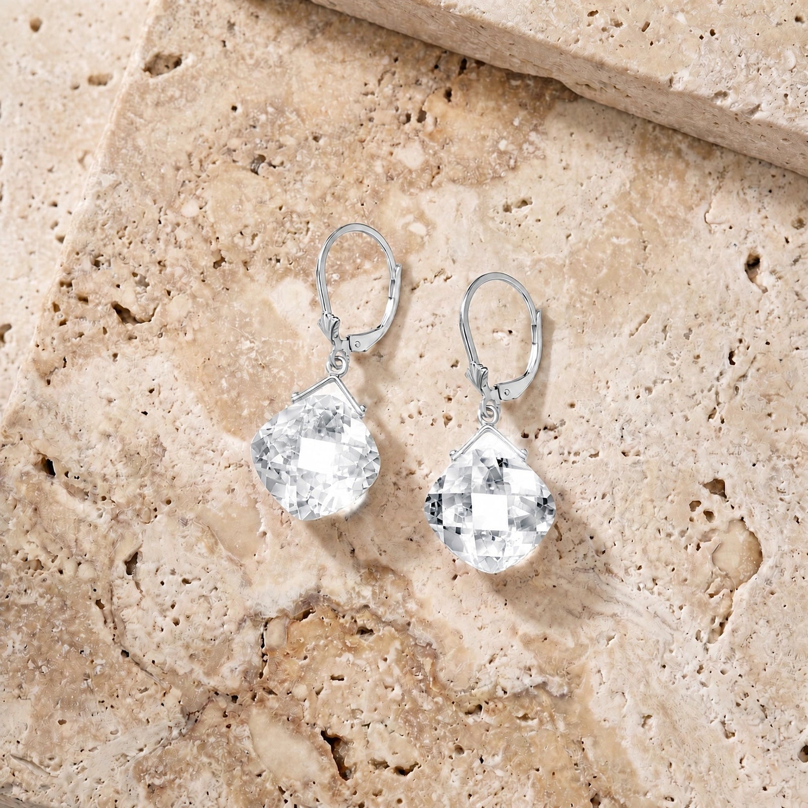 White Gold Blue Topaz — Mariagiada