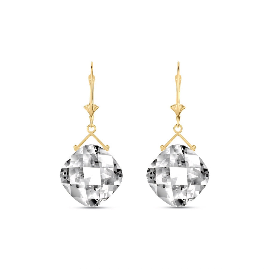 Yellow Gold Blue Topaz — Mariagiada