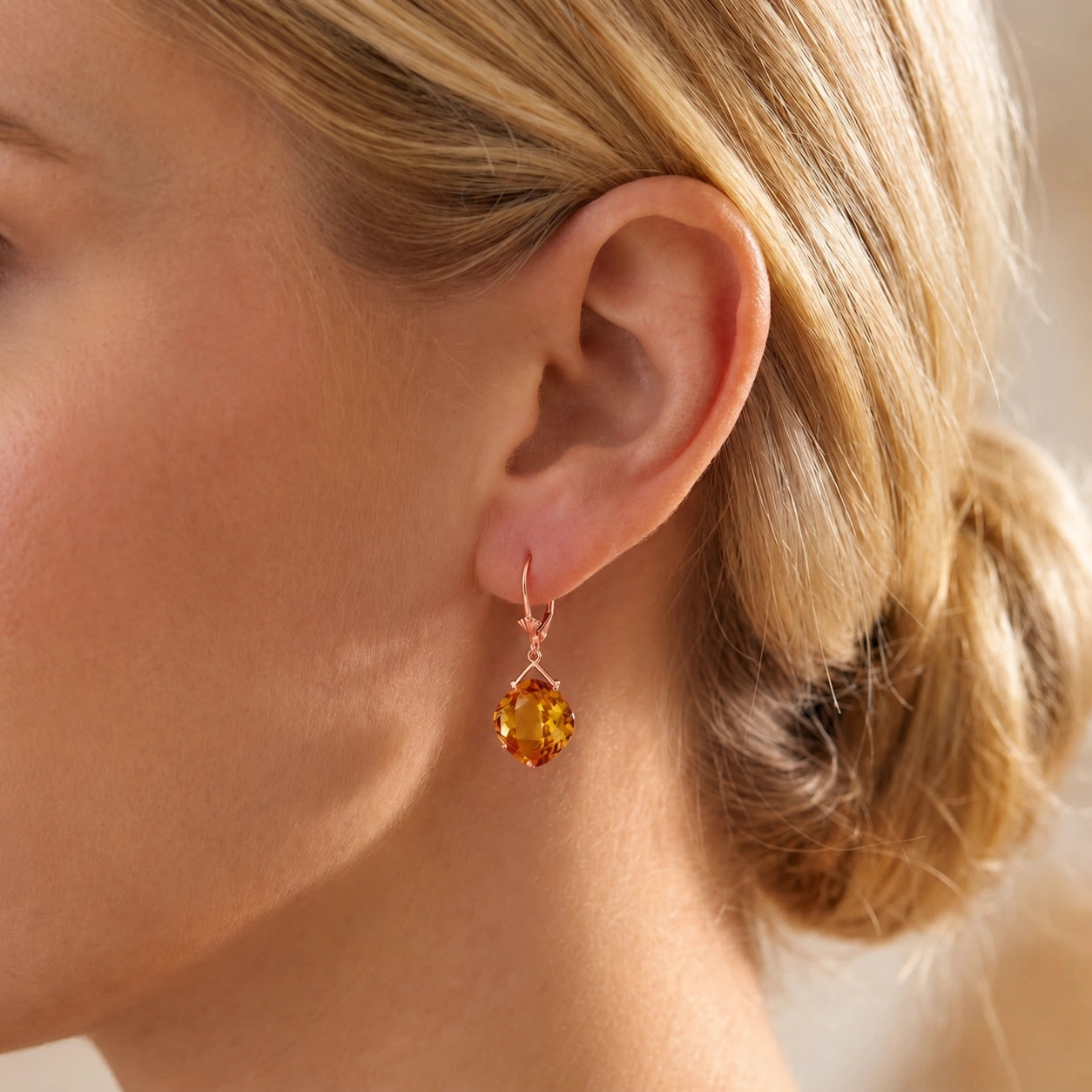 Rose Gold Citrine — Mariagiada