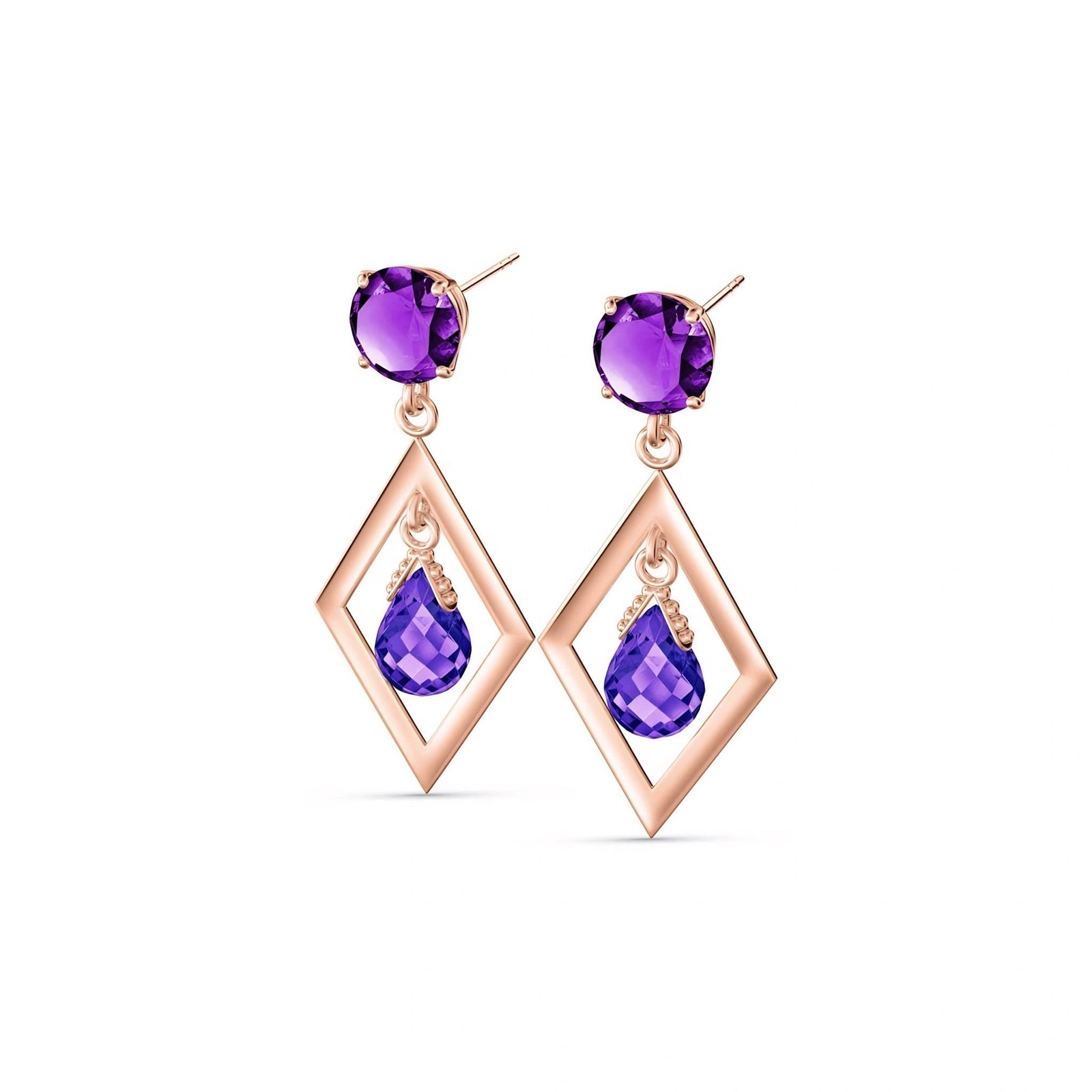 Rose Gold Amethyst — Mariaginevra