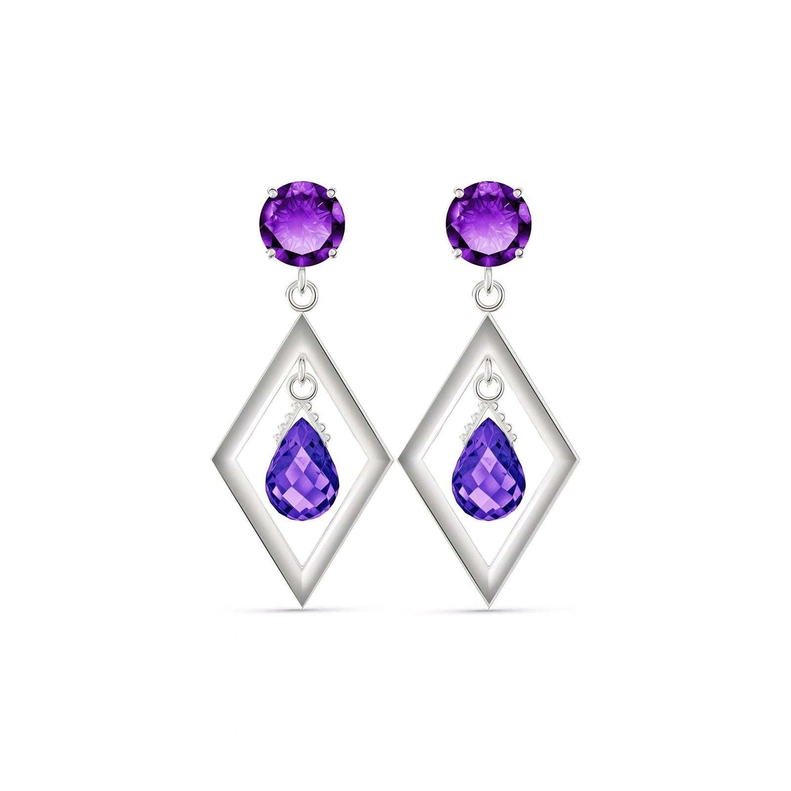 White Gold Amethyst — Mariaginevra