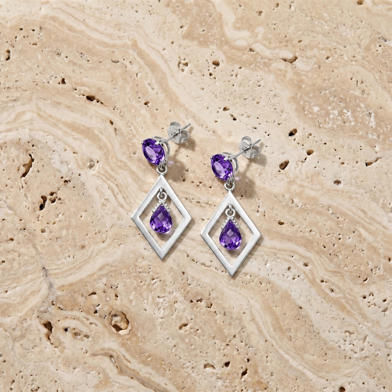 White Gold Amethyst — Mariaginevra