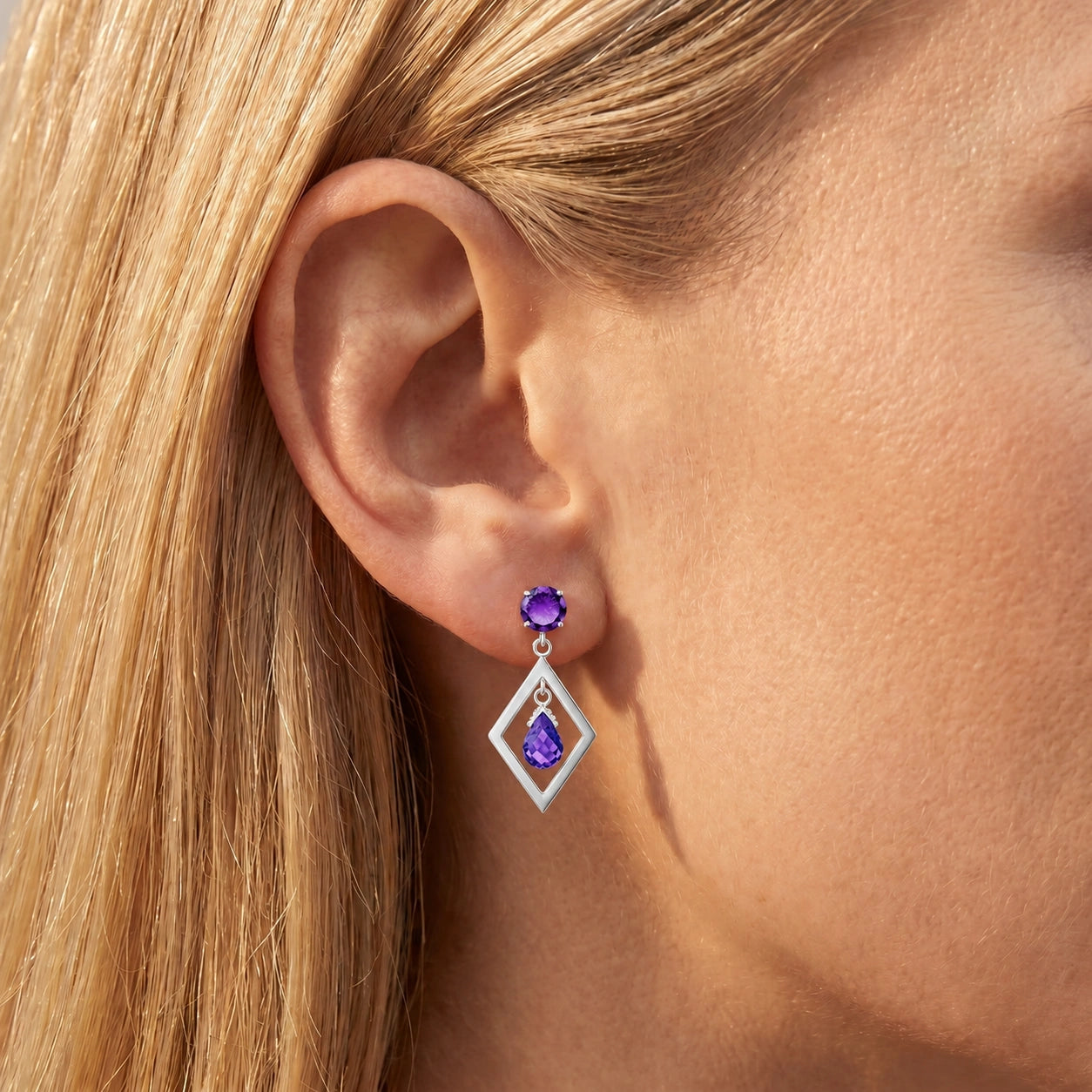 White Gold Amethyst — Mariaginevra