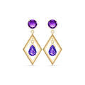 Yellow Gold Amethyst — Mariaginevra