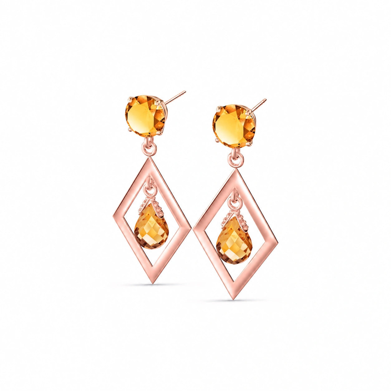 Rose Gold Citrine — Mariaginevra