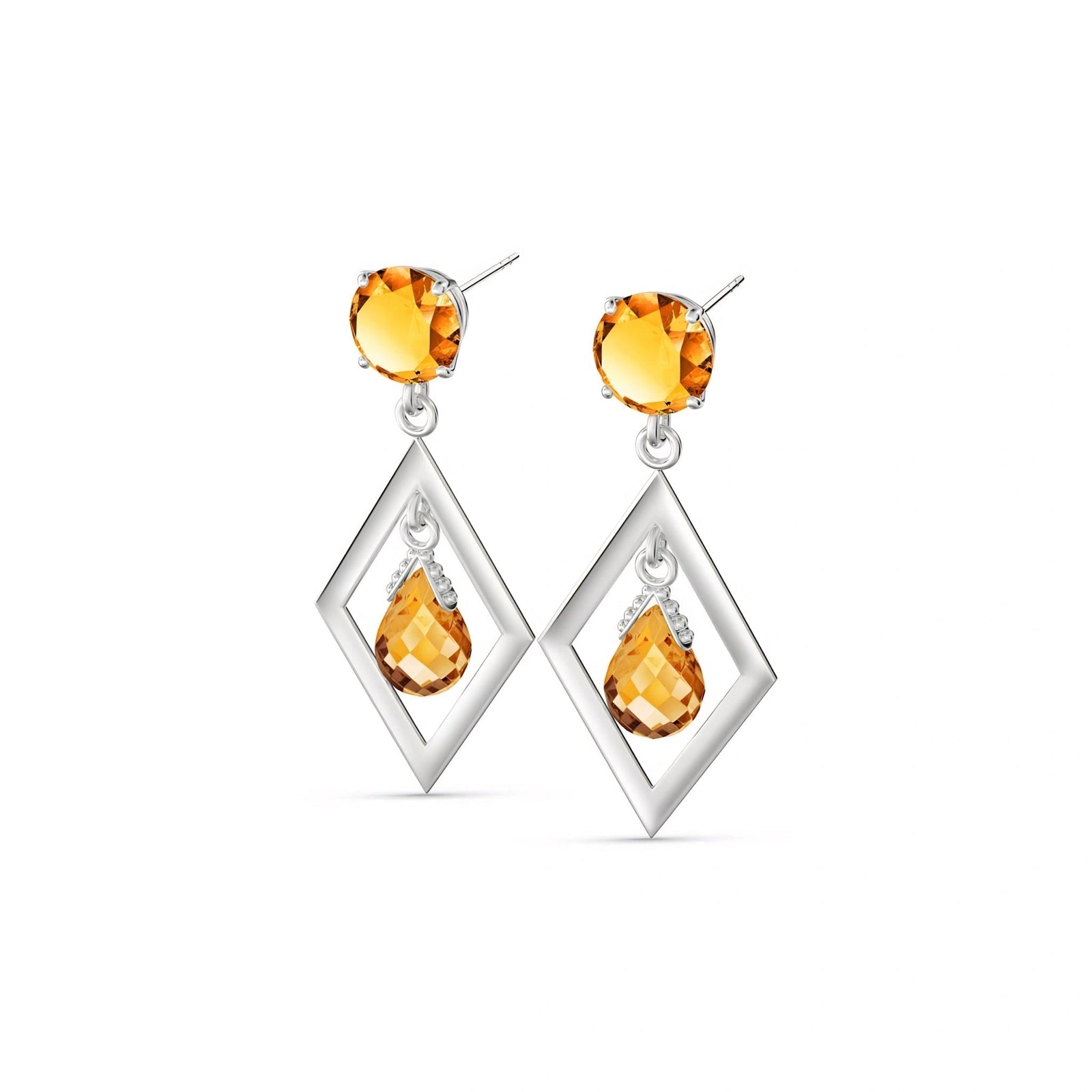 White Gold Citrine — Mariaginevra