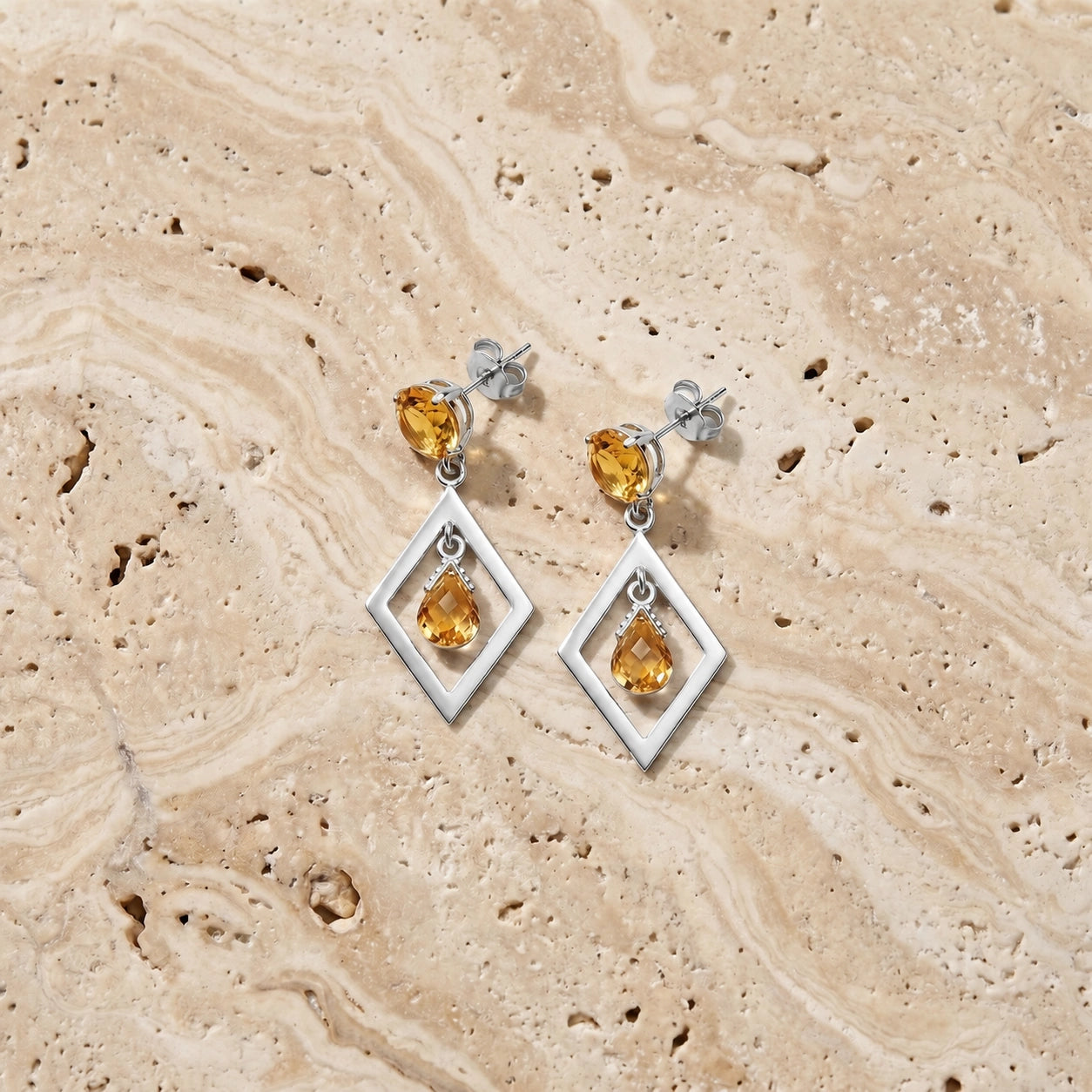 White Gold Citrine — Mariaginevra
