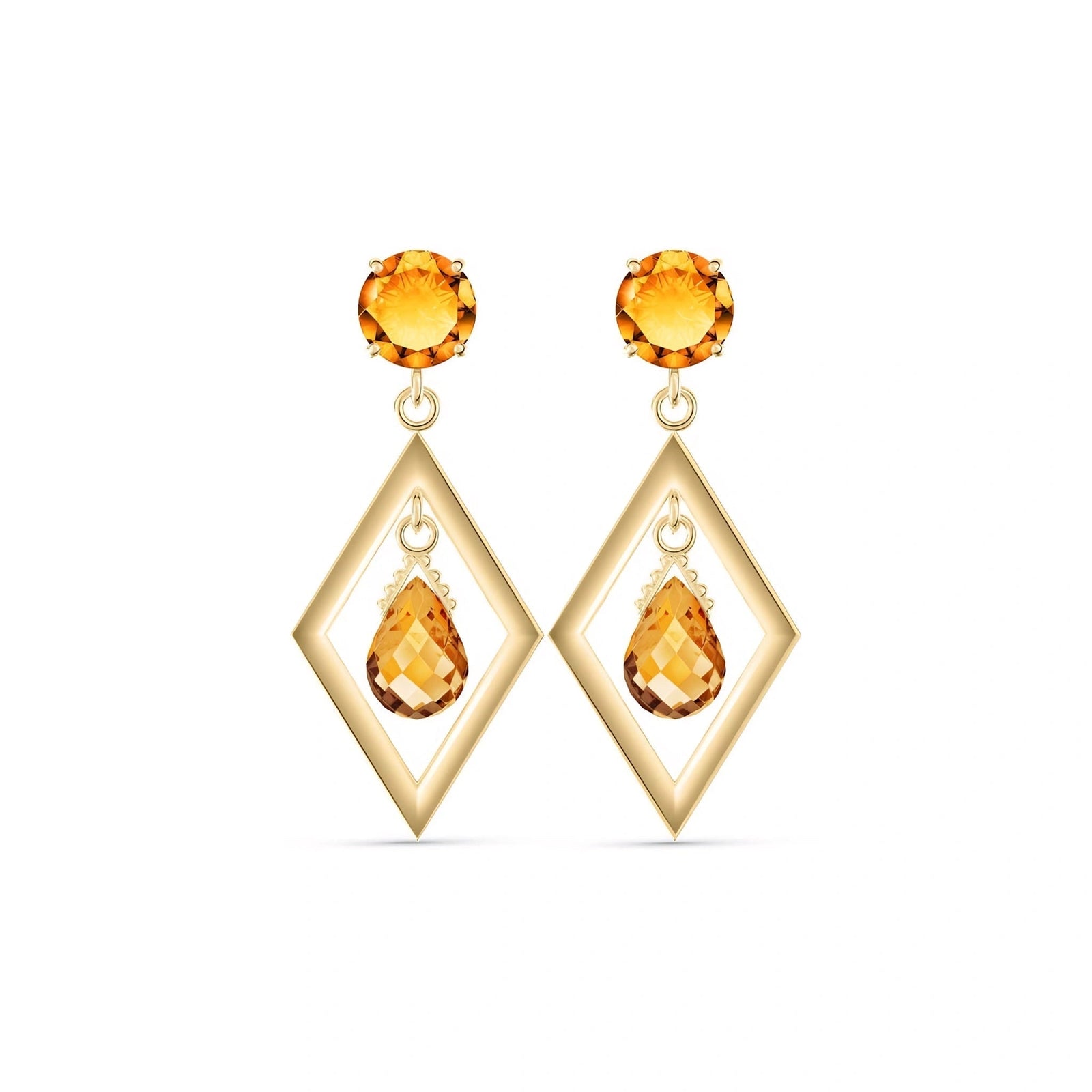 Yellow Gold Citrine — Mariaginevra