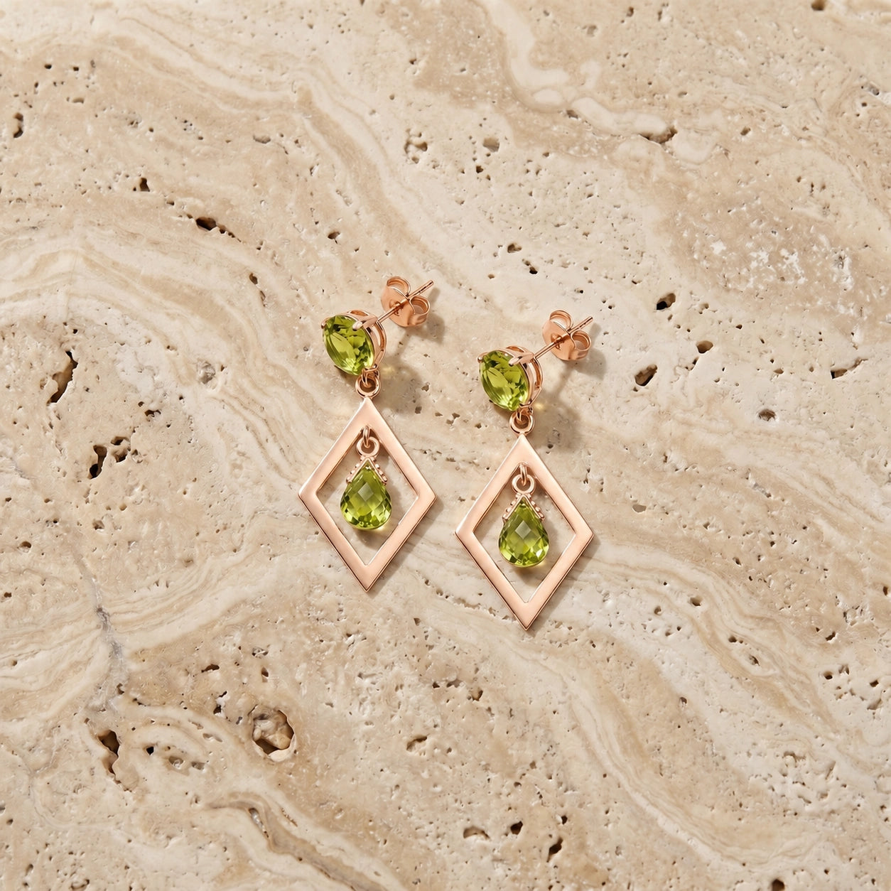 Rose Gold Peridot — Mariaginevra