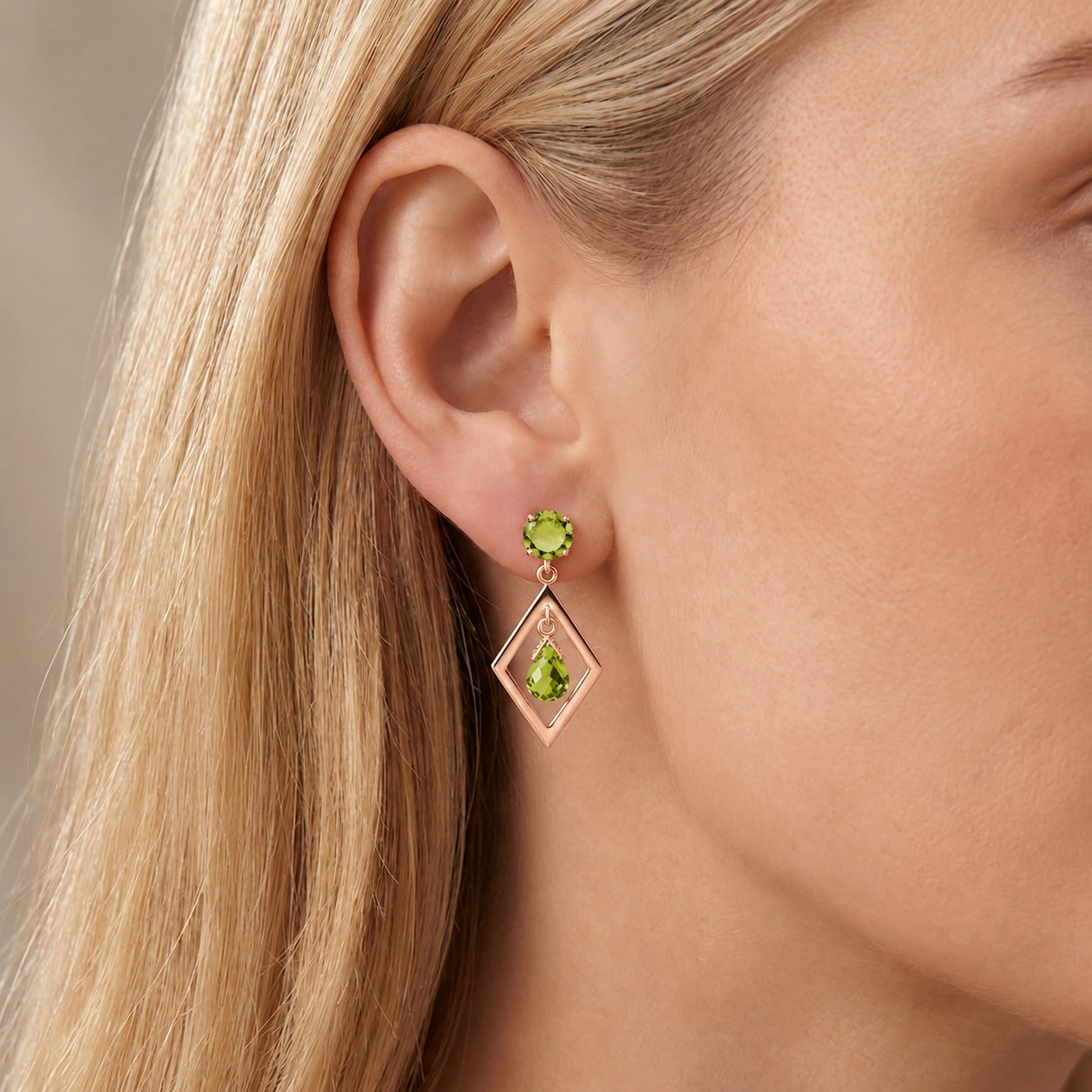 Rose Gold Peridot — Mariaginevra