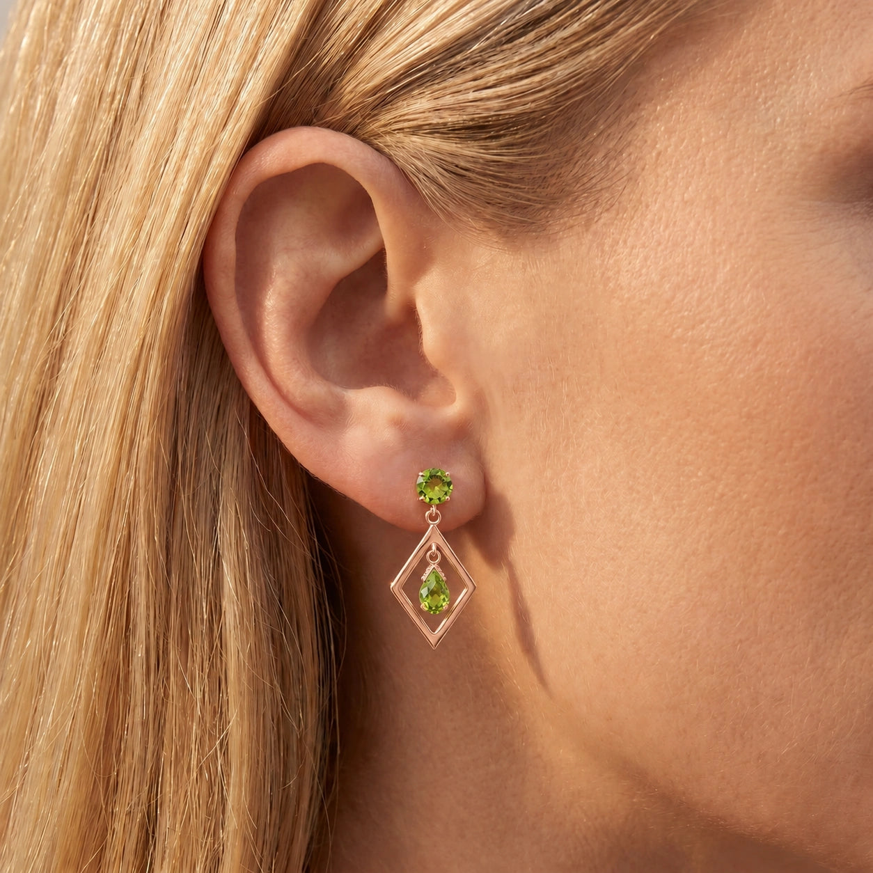 Rose Gold Peridot — Mariaginevra