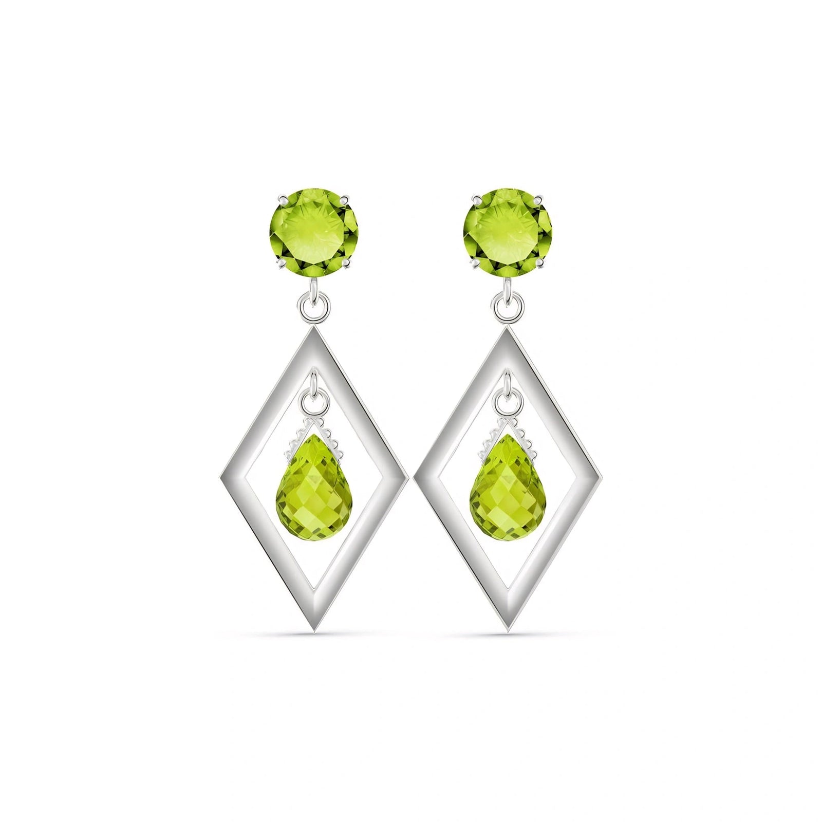 White Gold Peridot — Mariaginevra