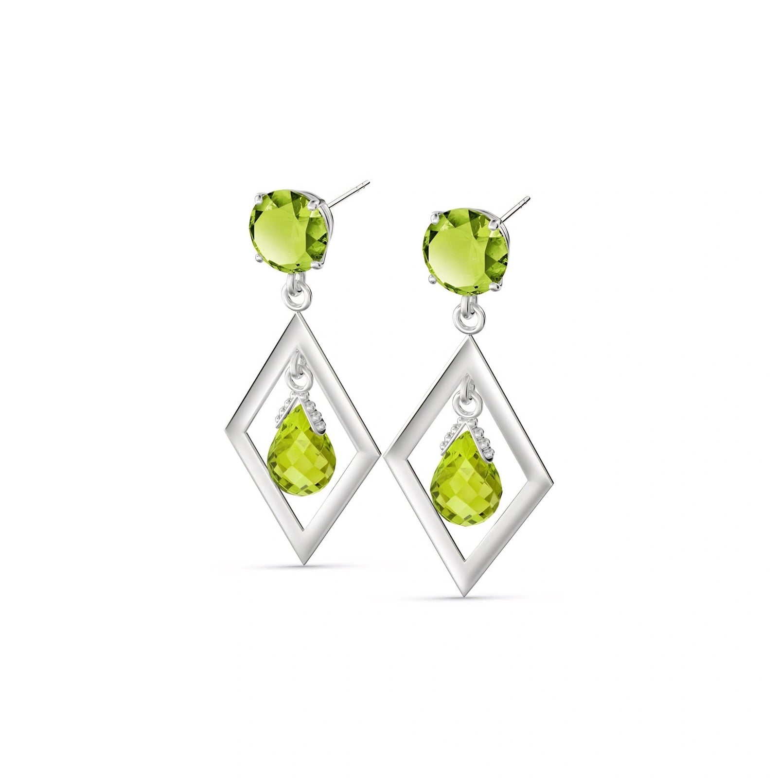 White Gold Peridot — Mariaginevra
