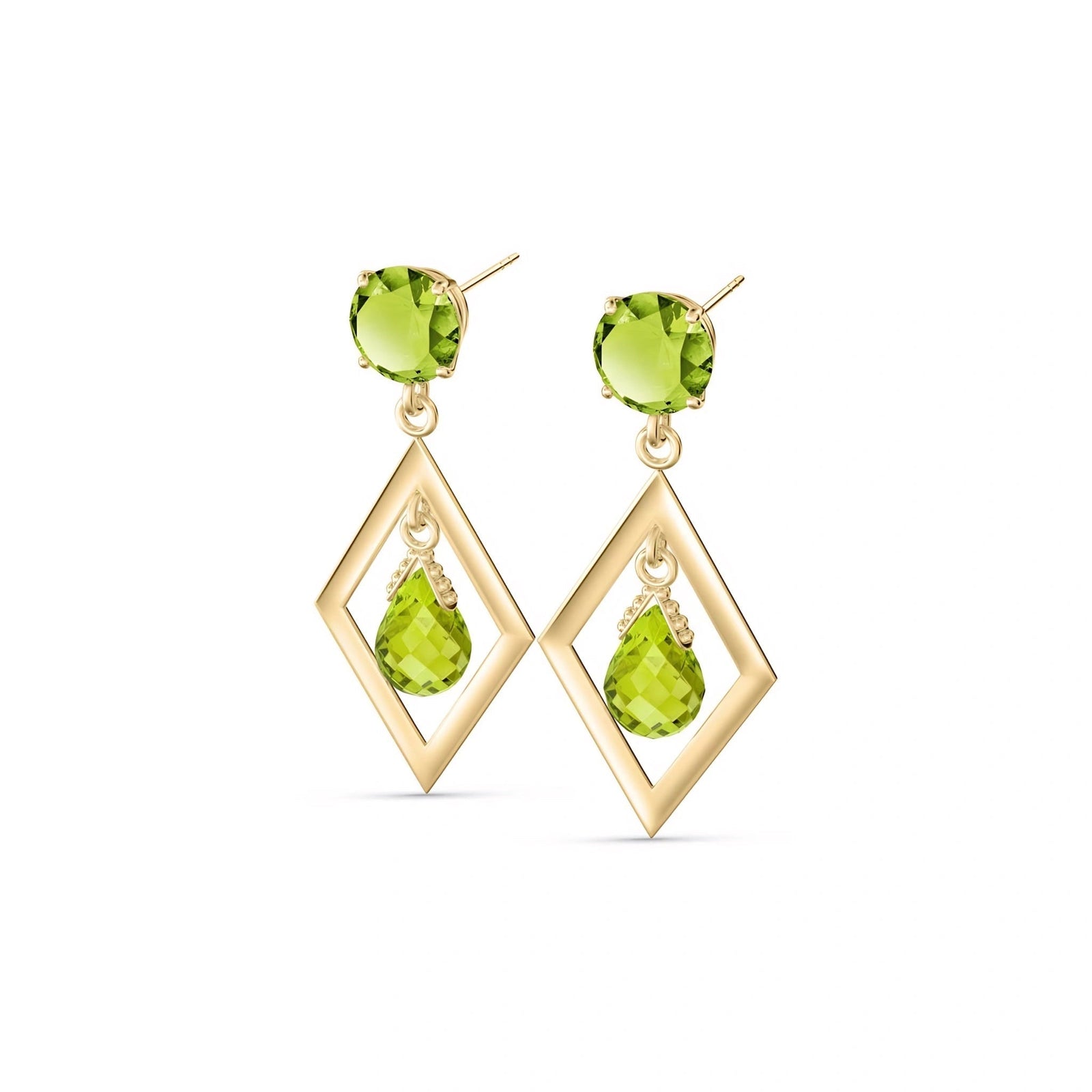 Yellow Gold Peridot — Mariaginevra