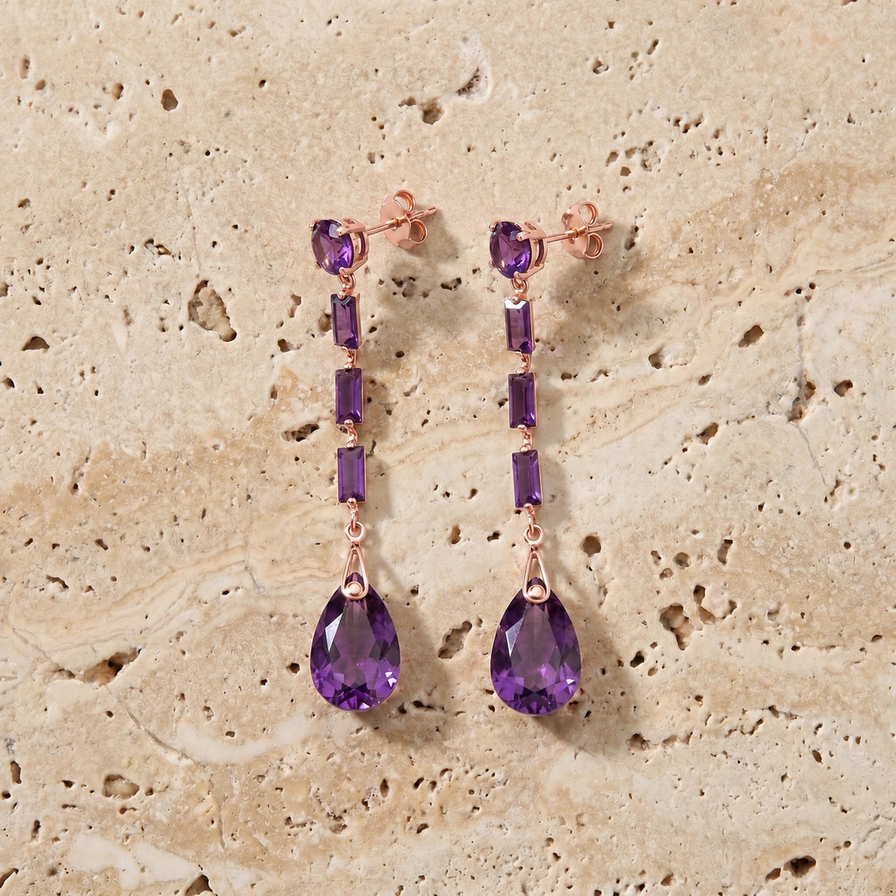 Rose Gold Amethyst — Mariagioconda