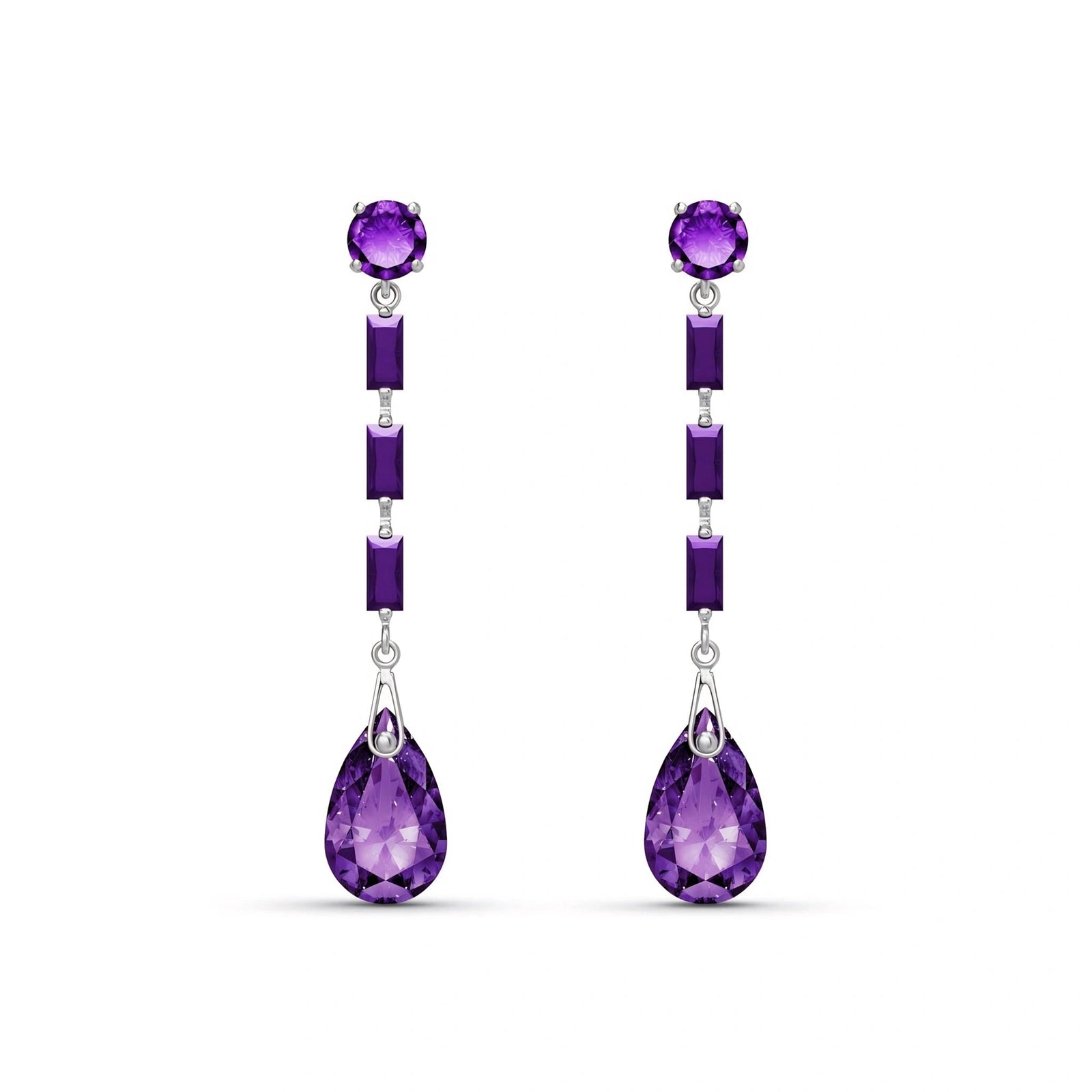 White Gold Amethyst — Mariagioconda