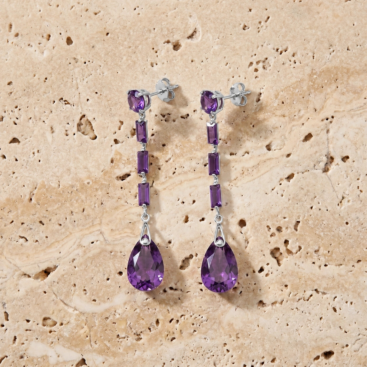 White Gold Amethyst — Mariagioconda