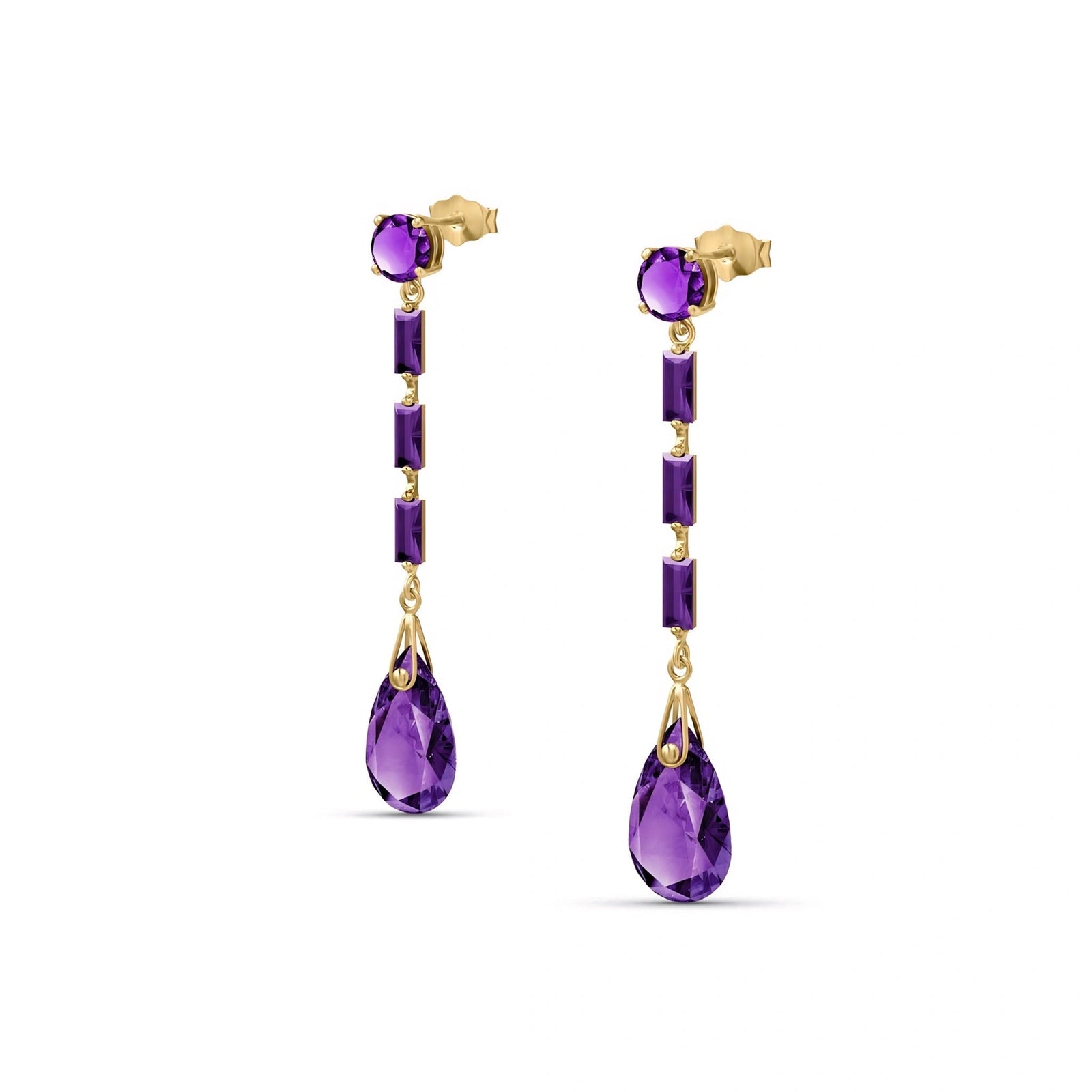 Yellow Gold Amethyst — Mariagioconda