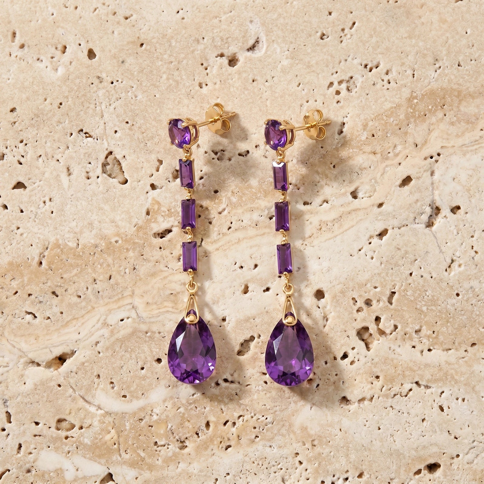 Yellow Gold Amethyst — Mariagioconda