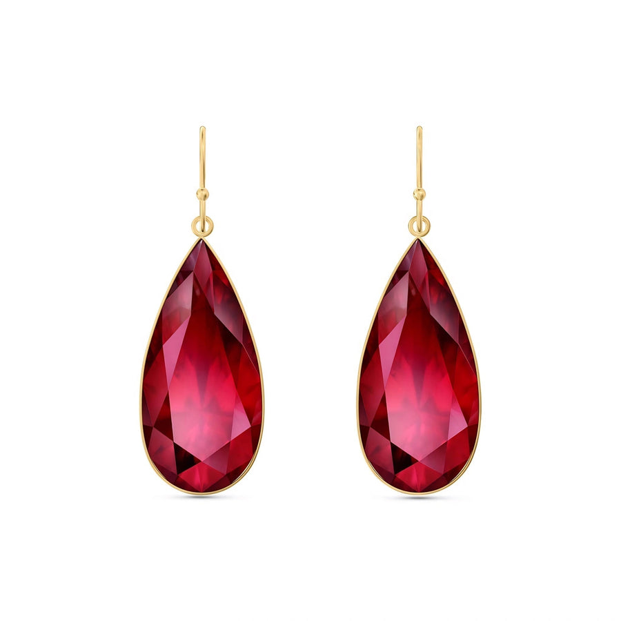 Yellow Gold Ruby — Mariagioia