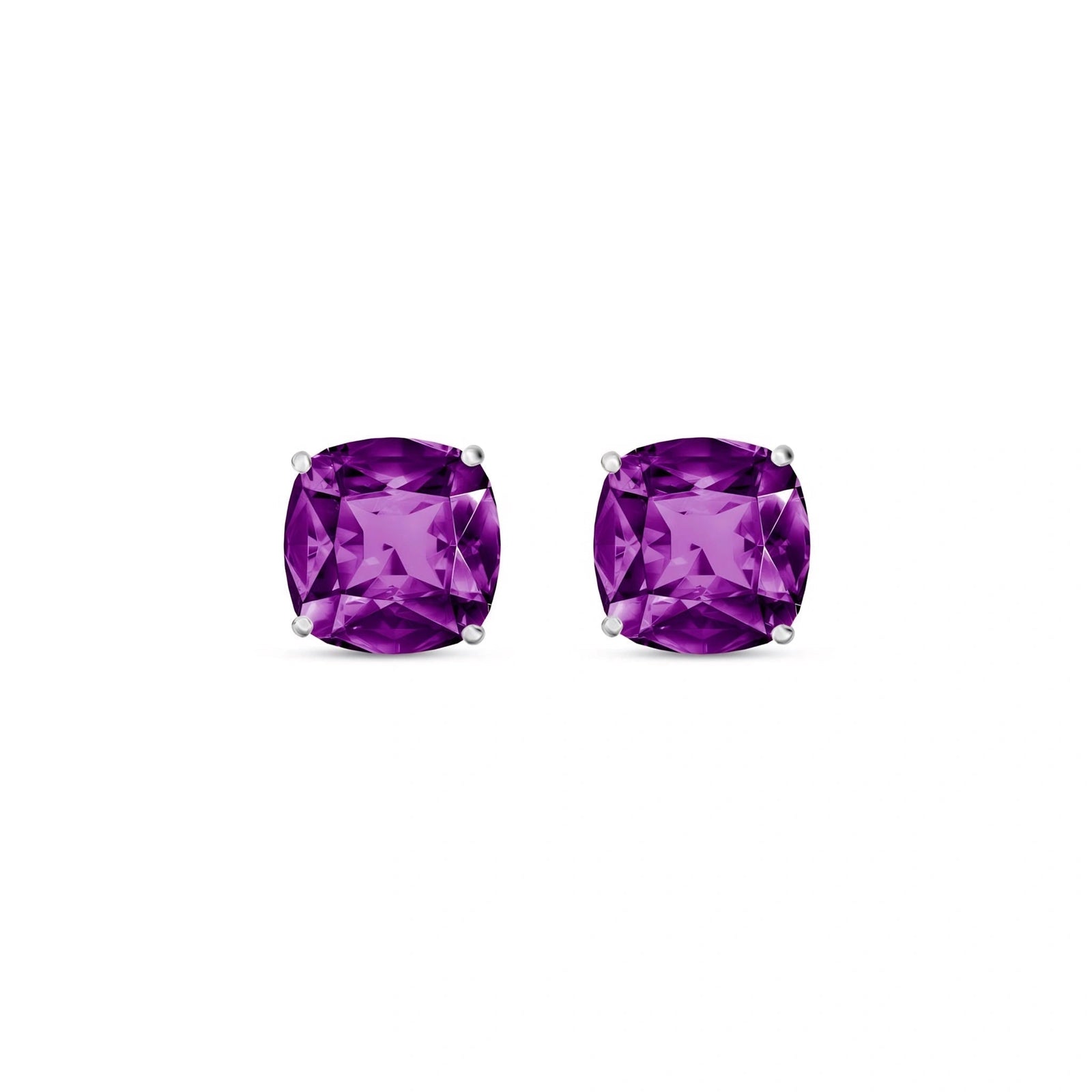 White Gold Amethyst — Mariagiuditta