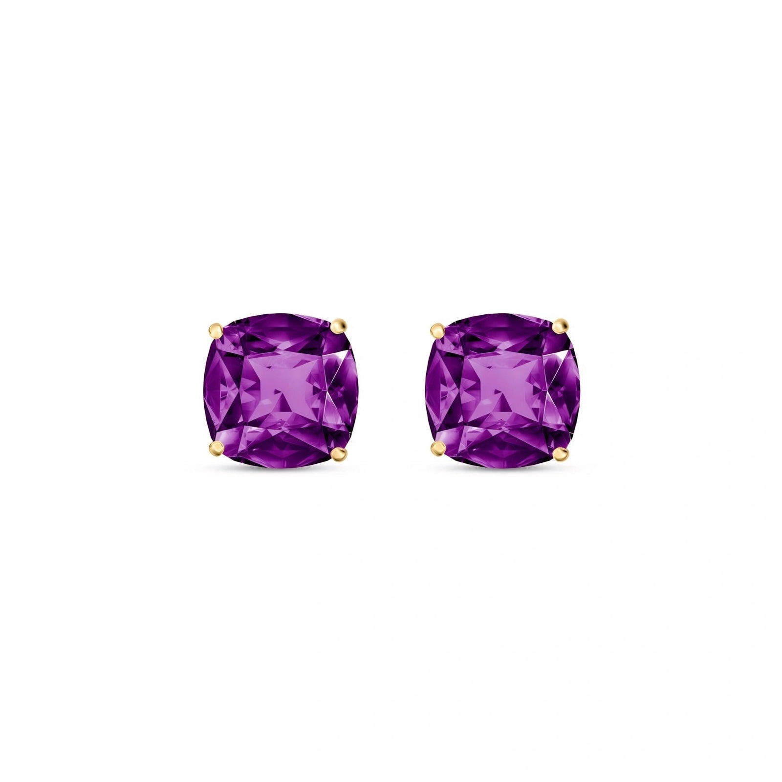 Yellow Gold Amethyst — Mariagiuditta
