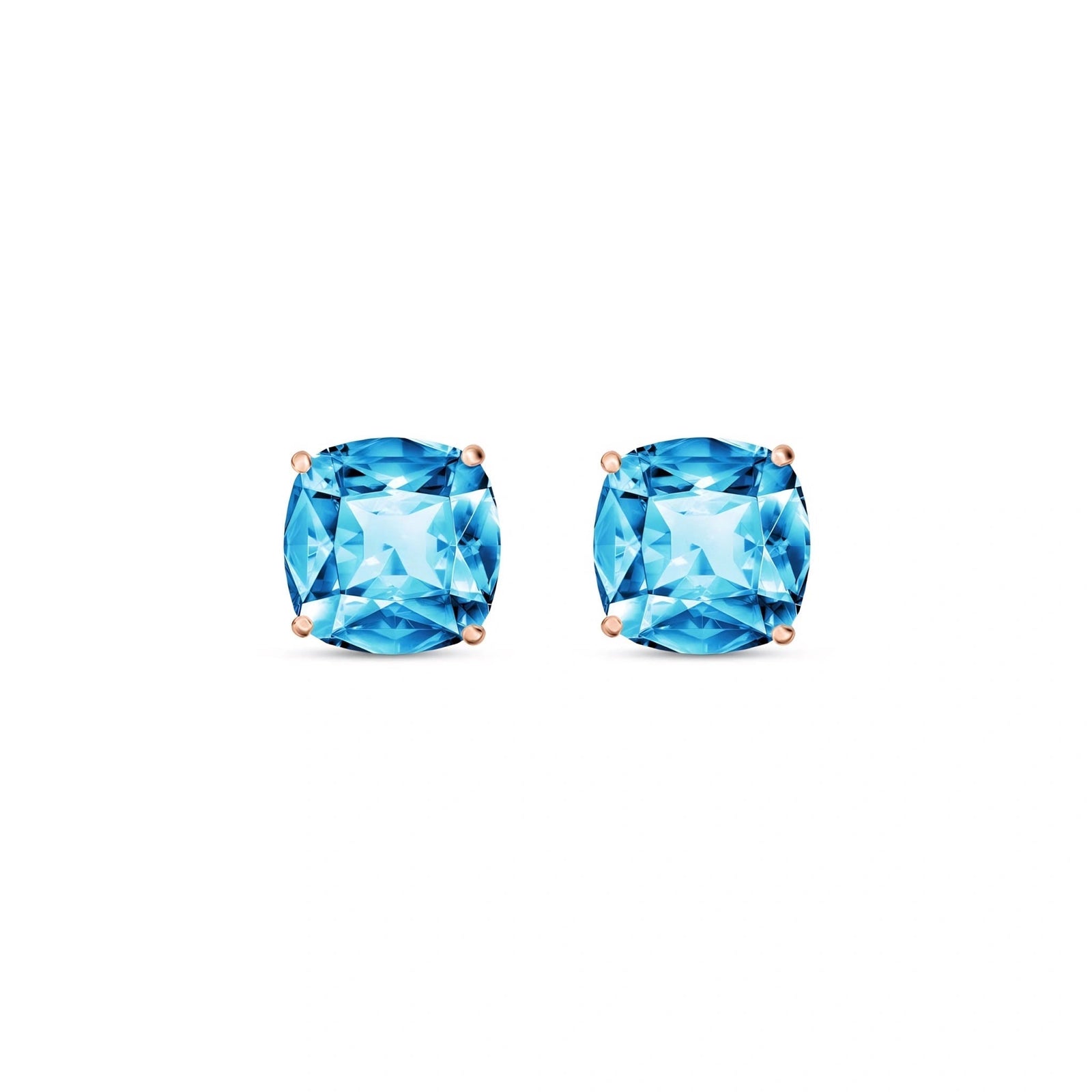 Rose Gold Blue Topaz — Mariagiuditta