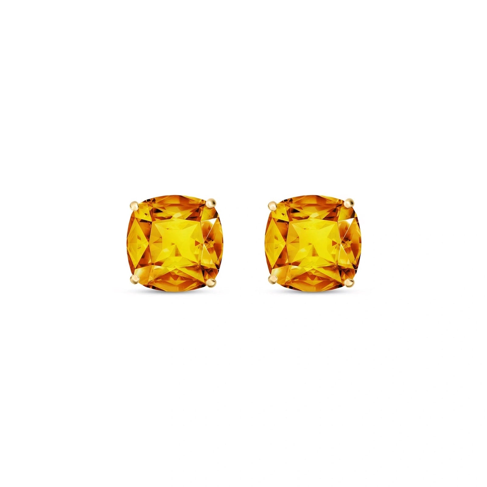 Yellow Gold Garnet — Mariagiuditta