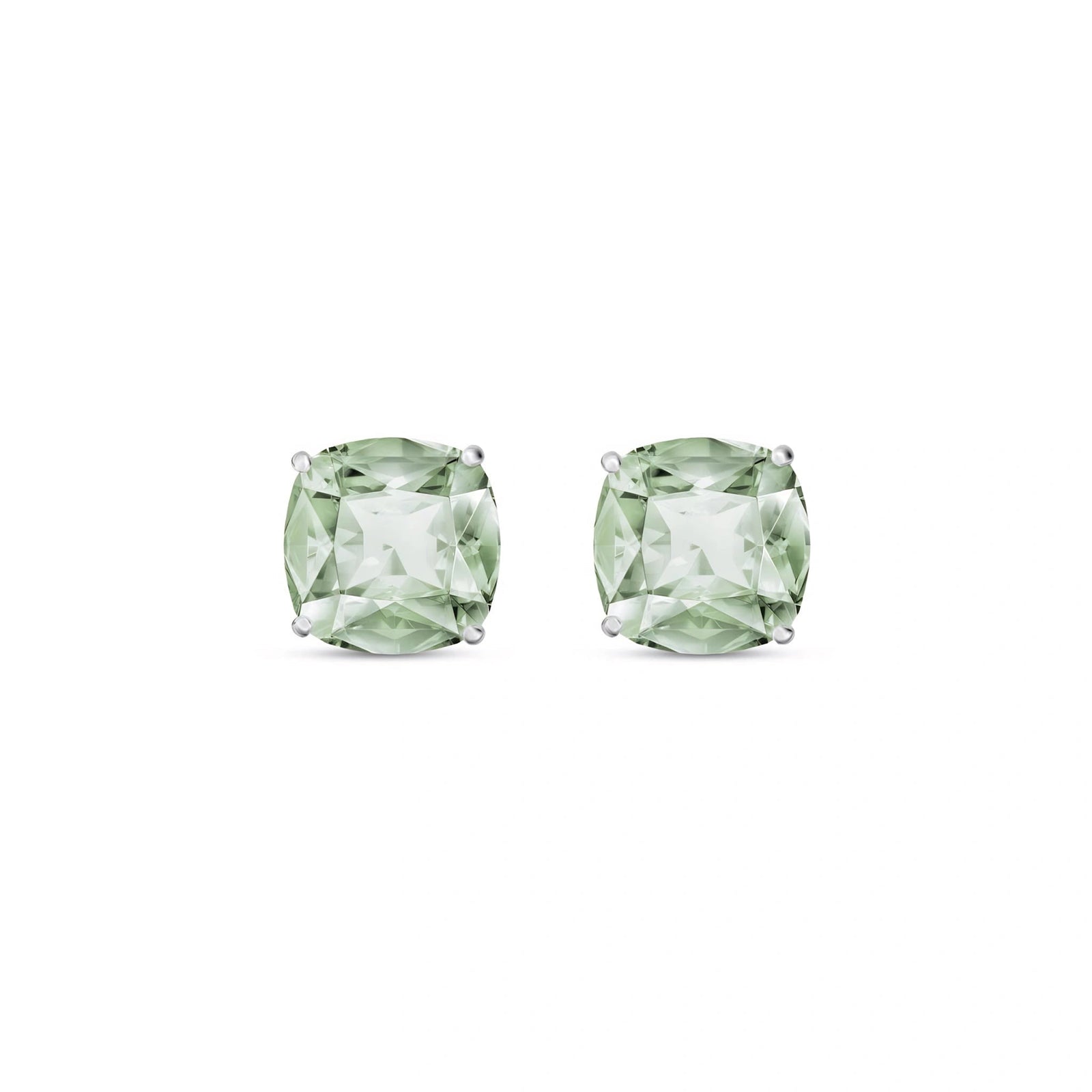 White Gold Green Amethyst — Mariagiuditta